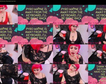 pyrowayne — 23 minute Chaturbate female cam show recording, 720p, Jun 27, 2019