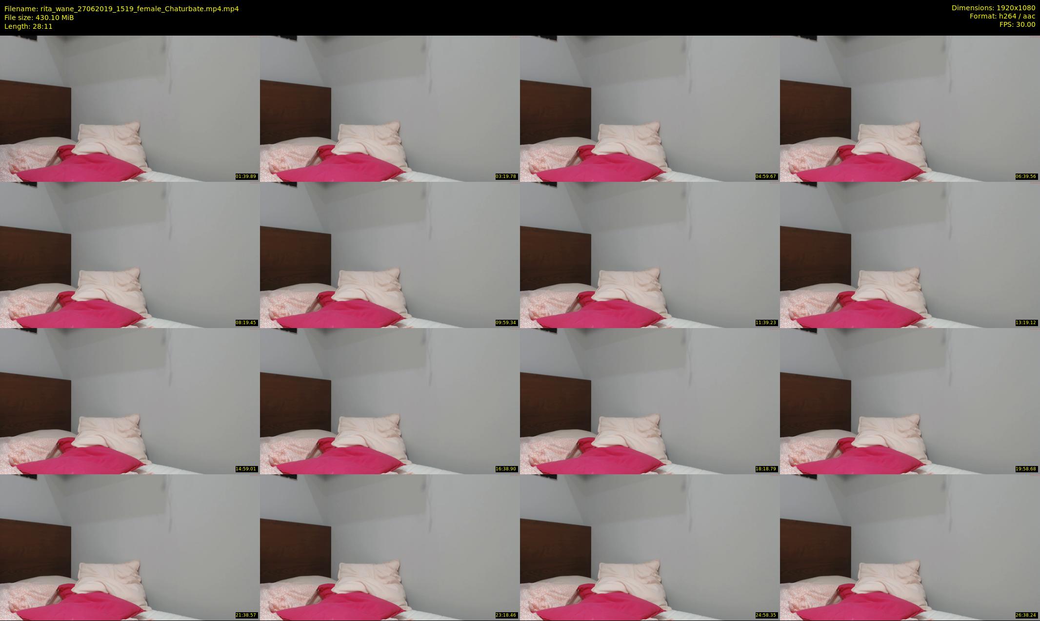 rita_wane — 29 minute Chaturbate female cam show recording, 1080p, Jun 27, 2019