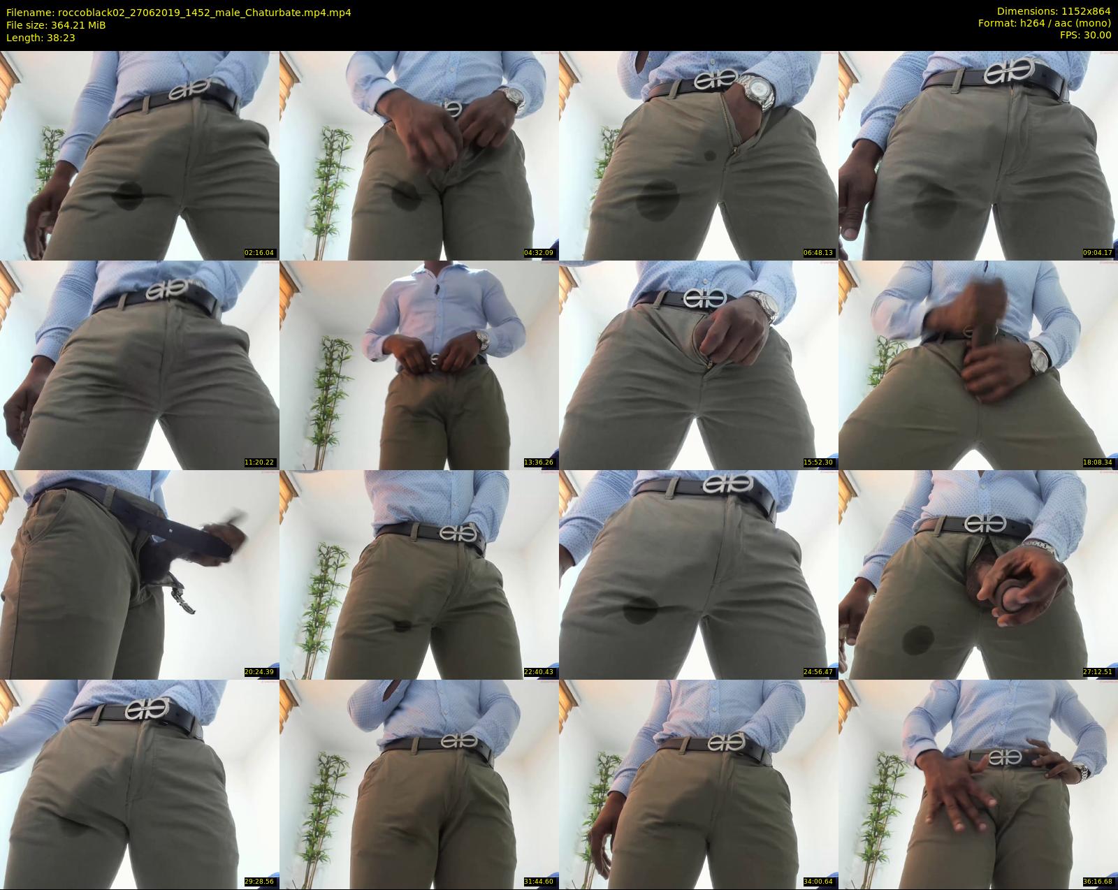 roccoblack02 — 39 minute Chaturbate male cam show recording, 720p, Jun 27, 2019
