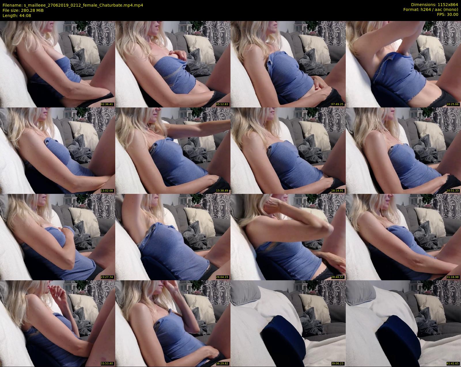 s_mailleee — 45 minute Chaturbate female cam show recording, 720p, Jun 27, 2019