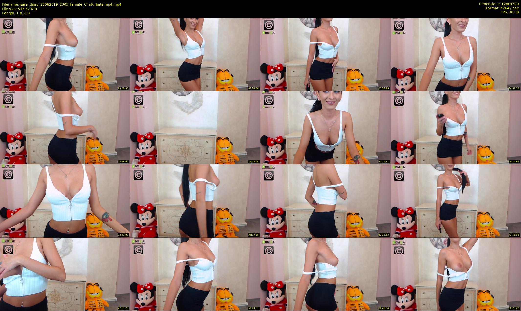 sara_daisy — 62 minute Chaturbate female cam show recording, 720p, Jun 26, 2019