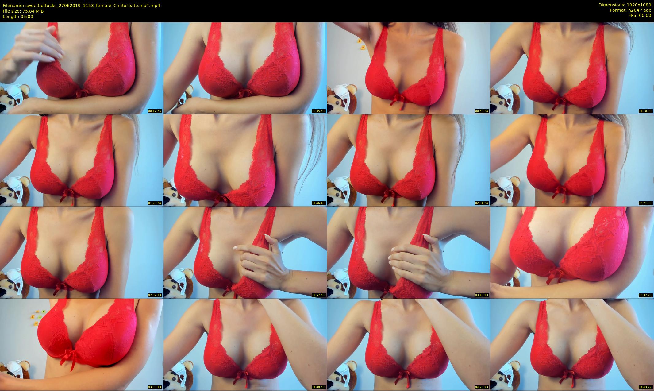 sweetbuttocks — 5 minute Chaturbate female cam show recording, 1080p, Jun 27, 2019