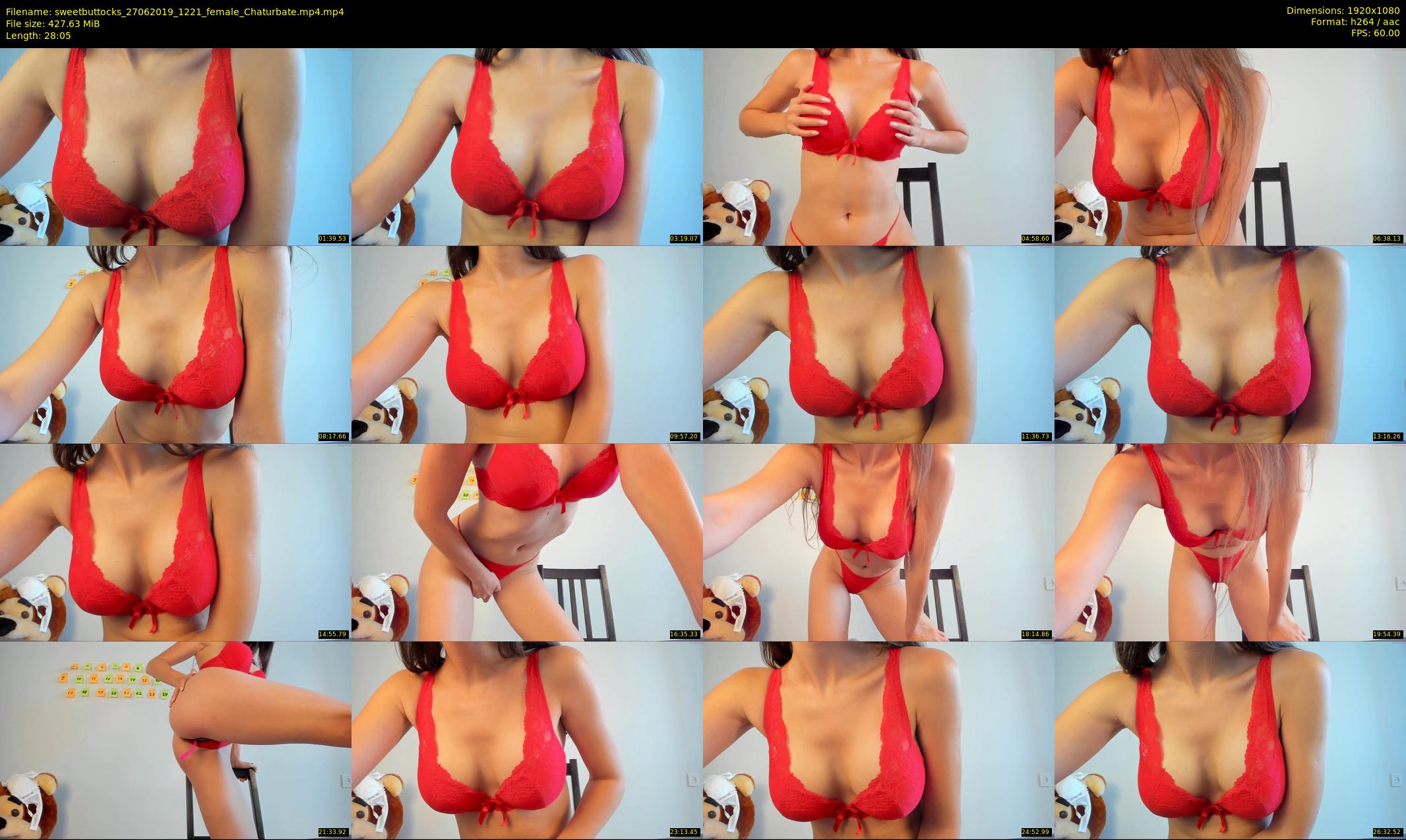 sweetbuttocks — 29 minute Chaturbate female cam show recording, 1080p, Jun 27, 2019