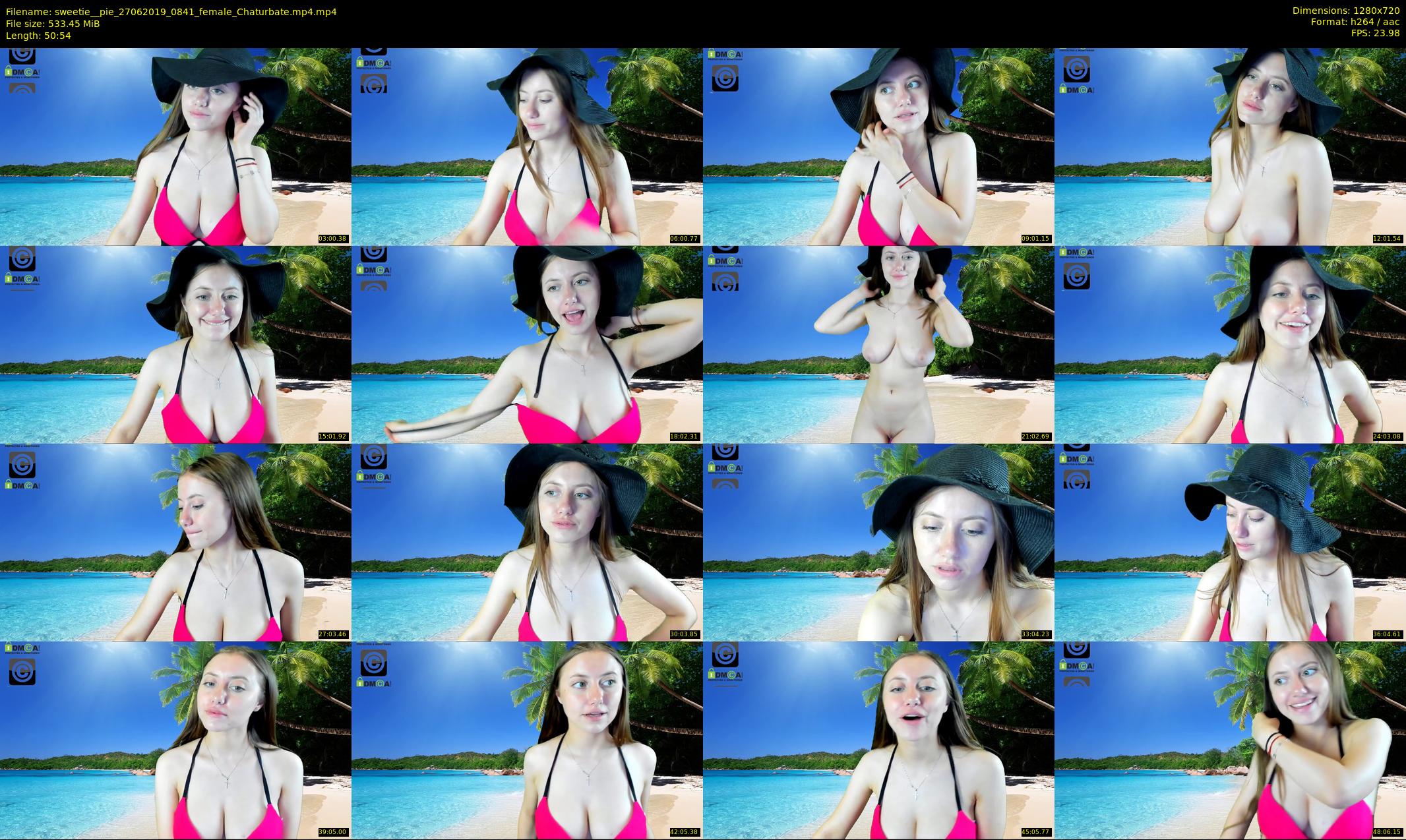 sweetie__pie — 51 minute Chaturbate female cam show recording, 720p, Jun 27, 2019