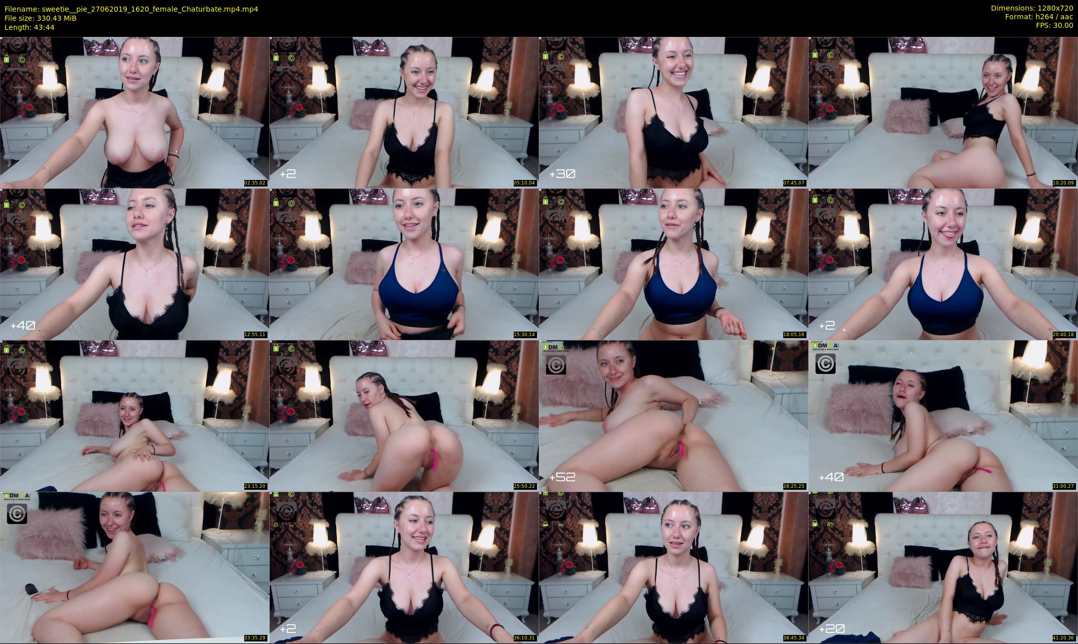 sweetie__pie — 44 minute Chaturbate female cam show recording, 720p, Jun 27, 2019