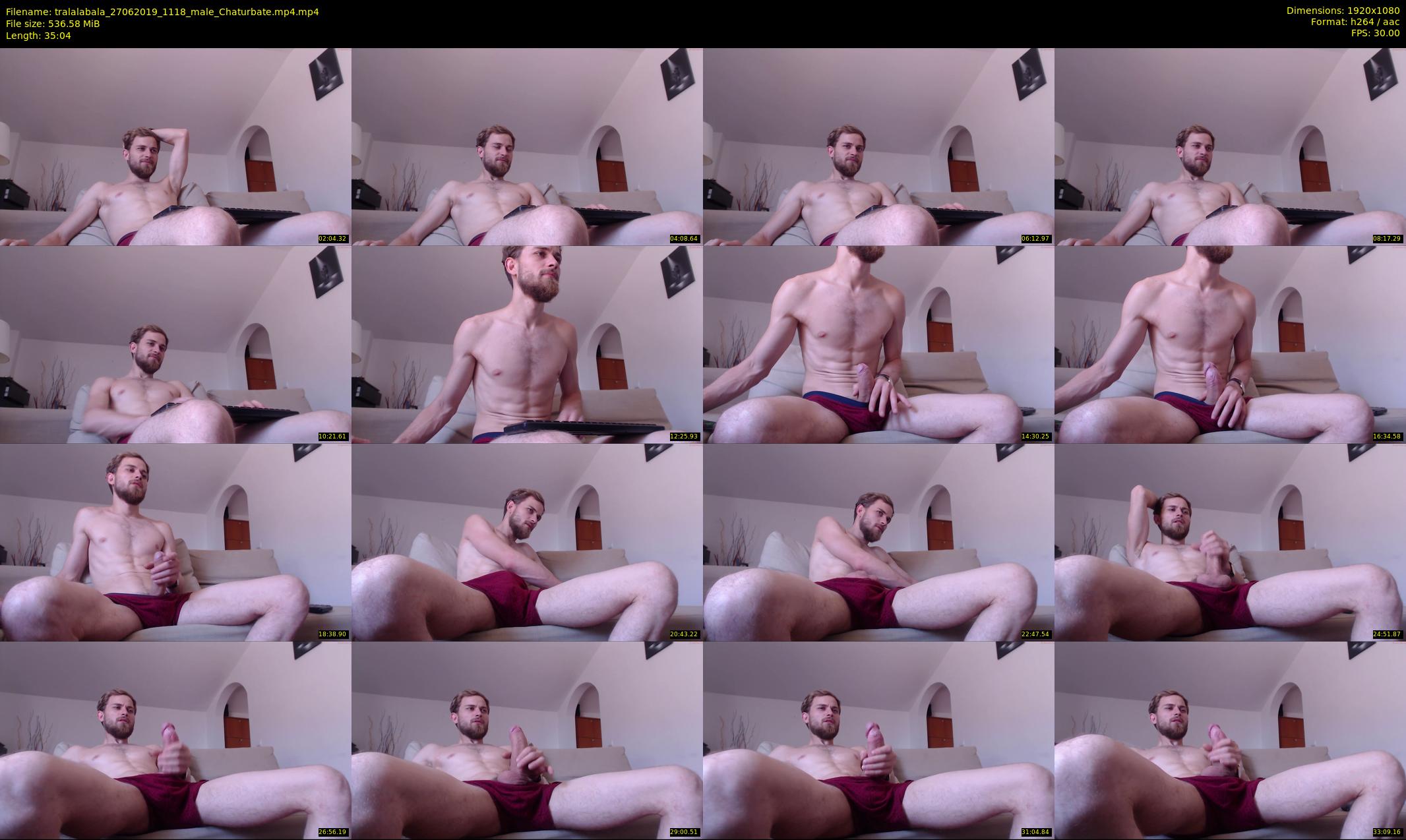 tralalabala — 36 minute Chaturbate male cam show recording, 1080p, Jun 27, 2019