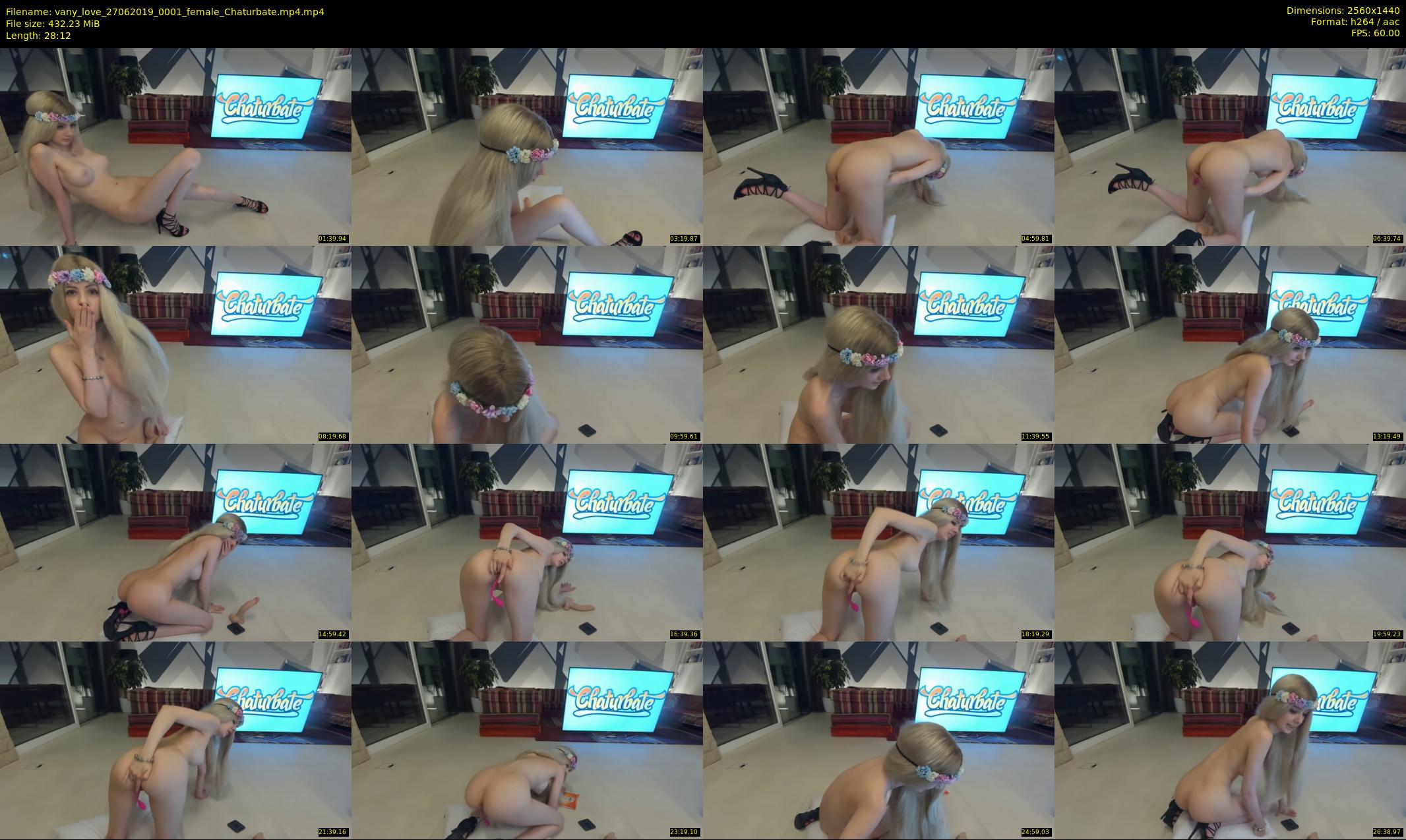 vany_love — 29 minute Chaturbate female cam show recording, 1080p, Jun 27, 2019