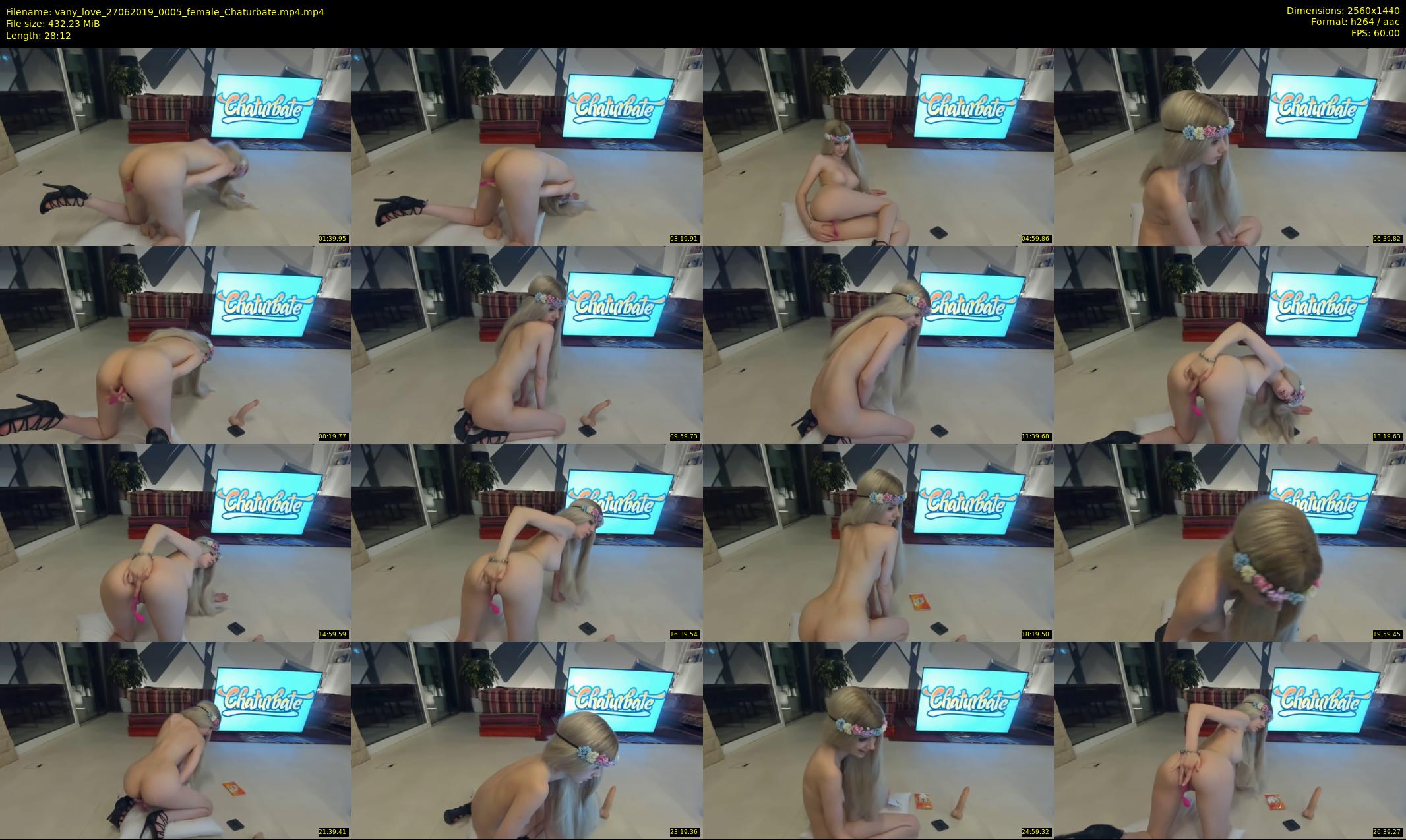 vany_love — 29 minute Chaturbate female cam show recording, 1080p, Jun 27, 2019