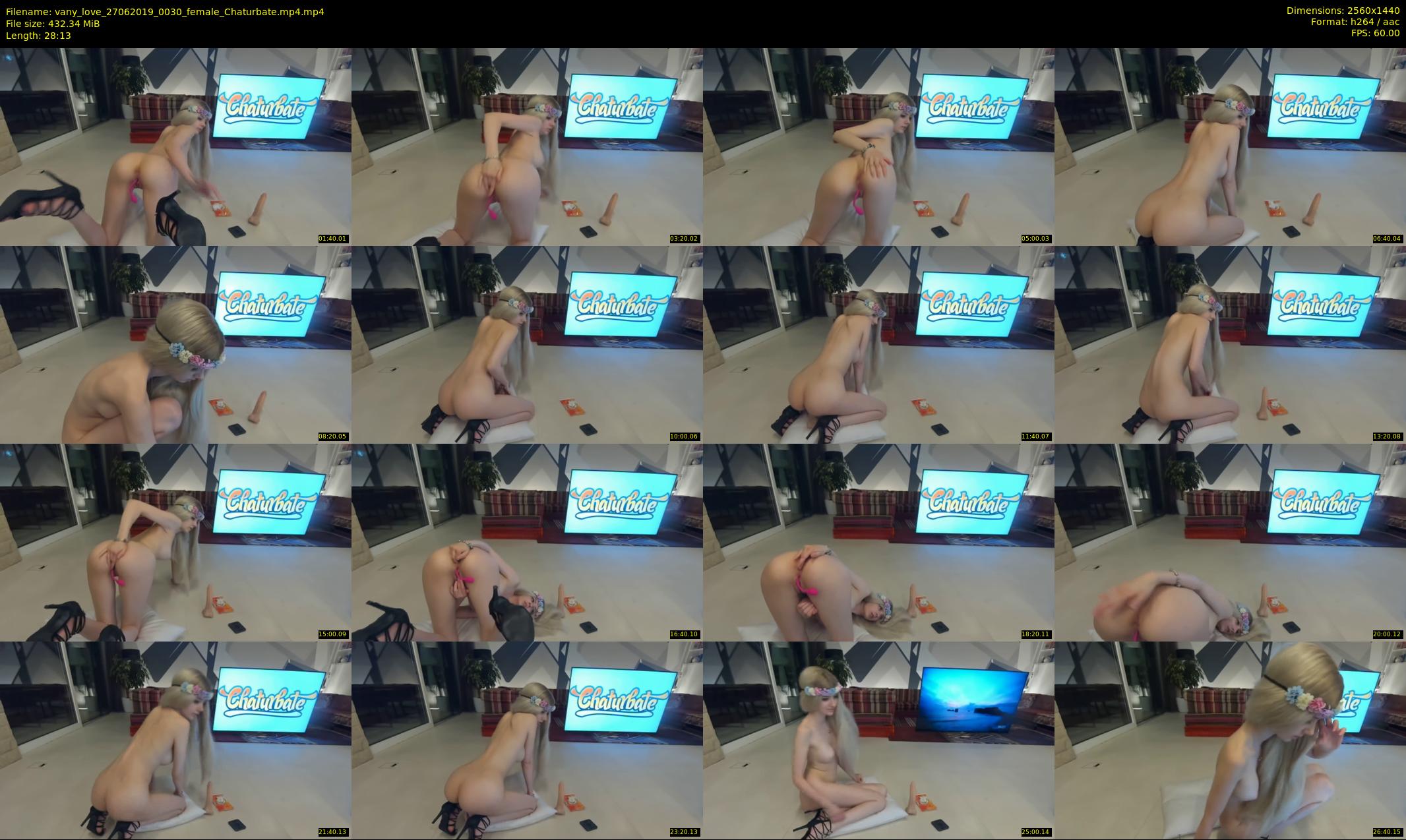 vany_love — 29 minute Chaturbate female cam show recording, 1080p, Jun 27, 2019