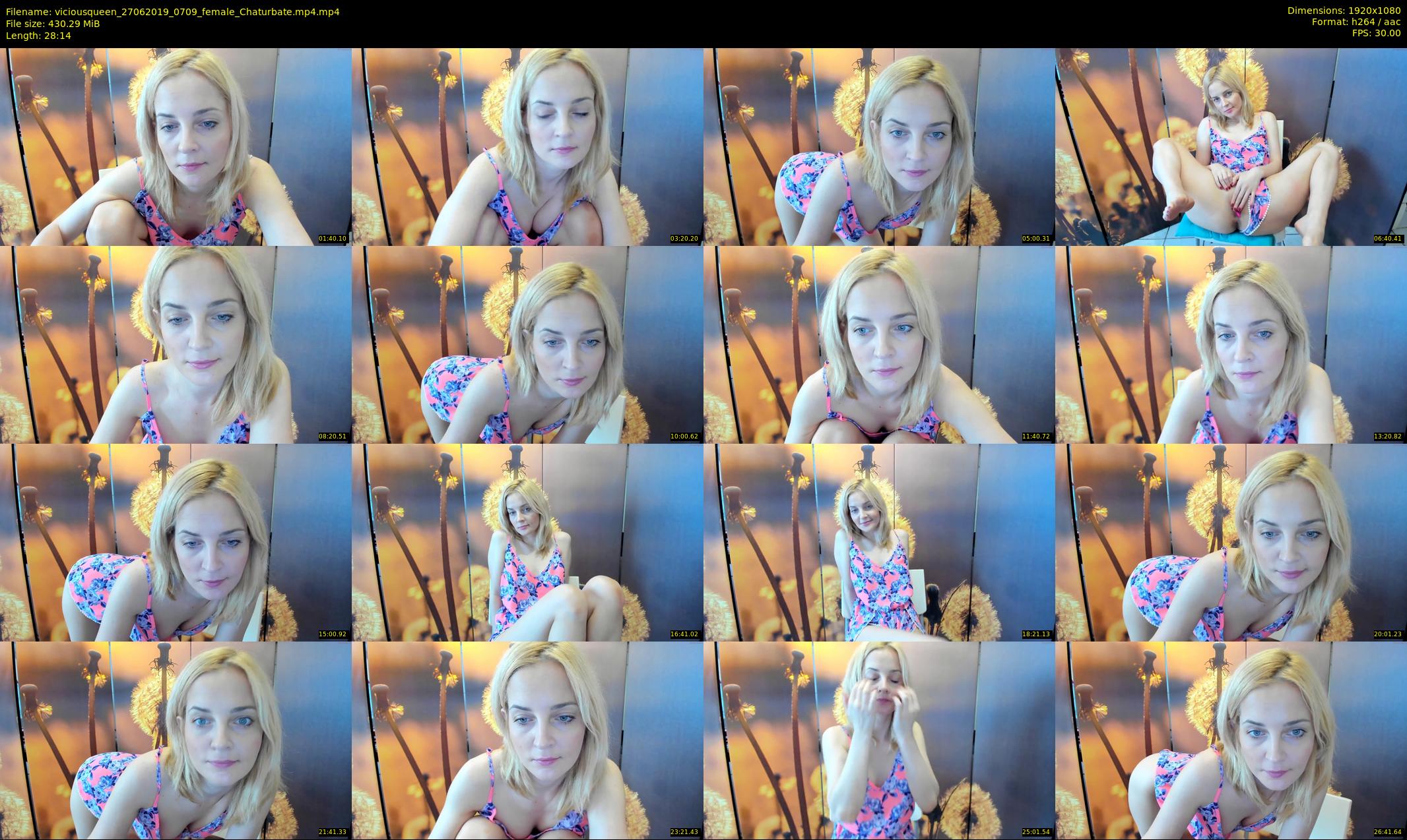 viciousqueen — 29 minute Chaturbate female cam show recording, 1080p, Jun 27, 2019