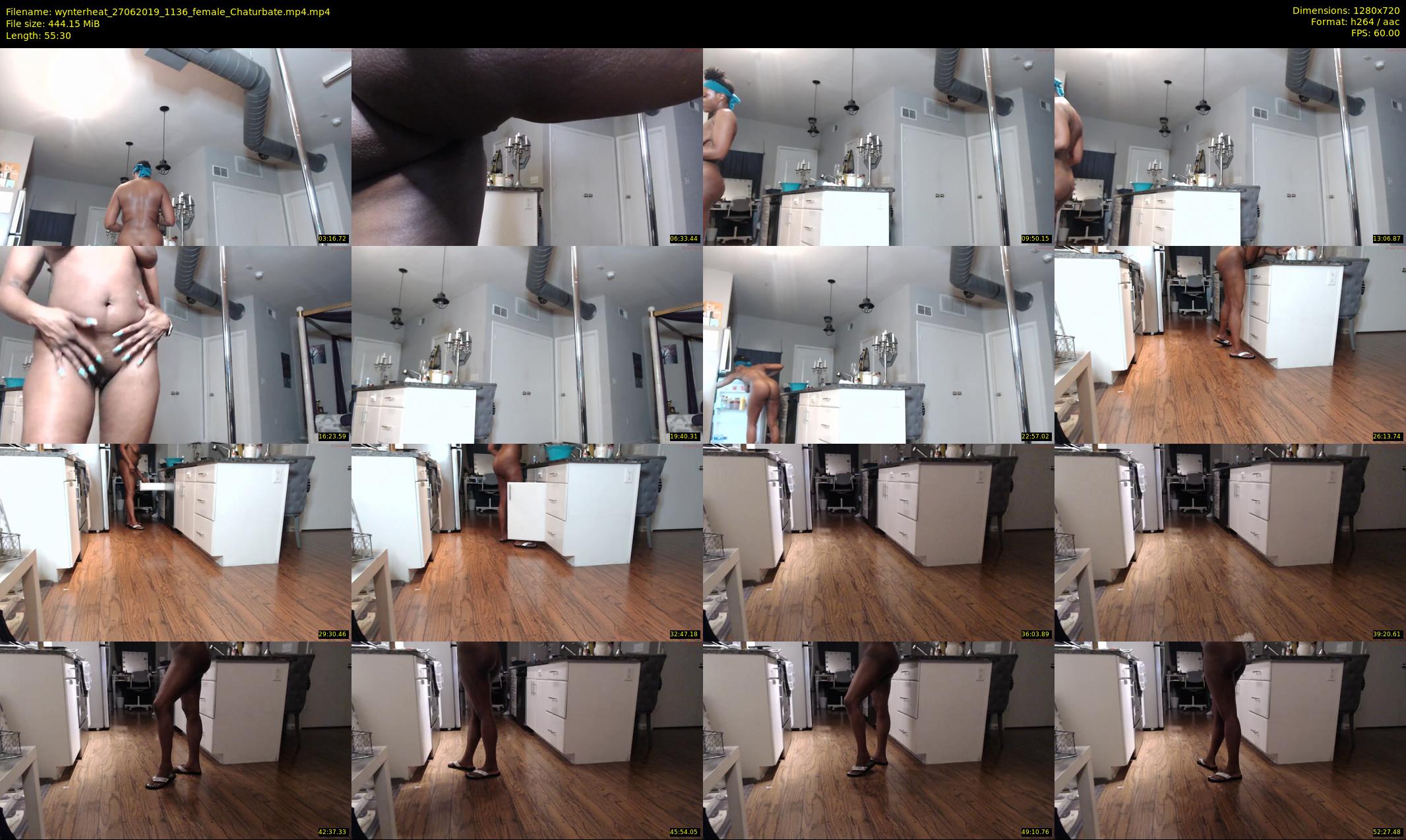 wynterheat — 56 minute Chaturbate female cam show recording, 720p, Jun 27, 2019