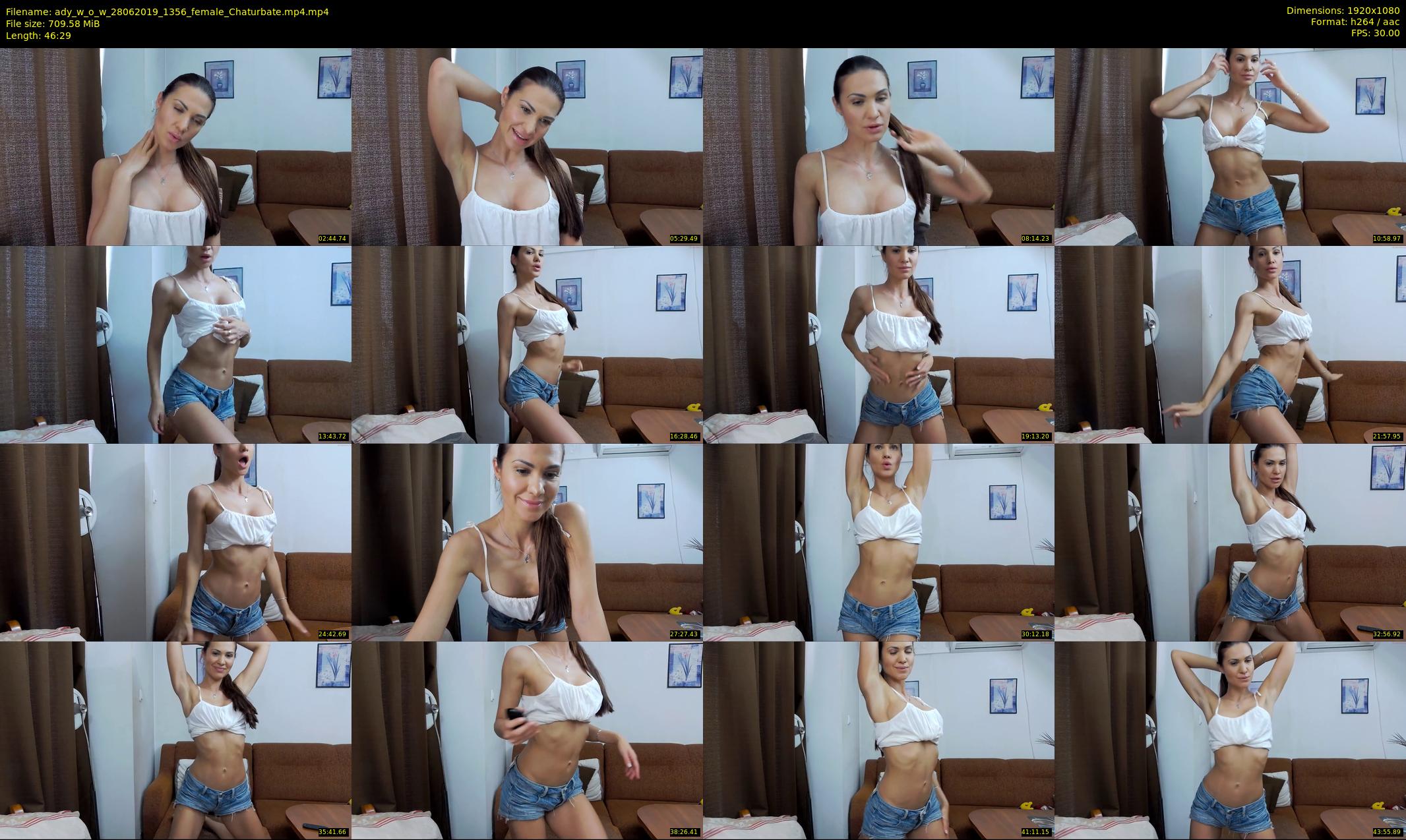 ady_w_o_w — 47 minute Chaturbate female cam show recording, 1080p, Jun 28, 2019