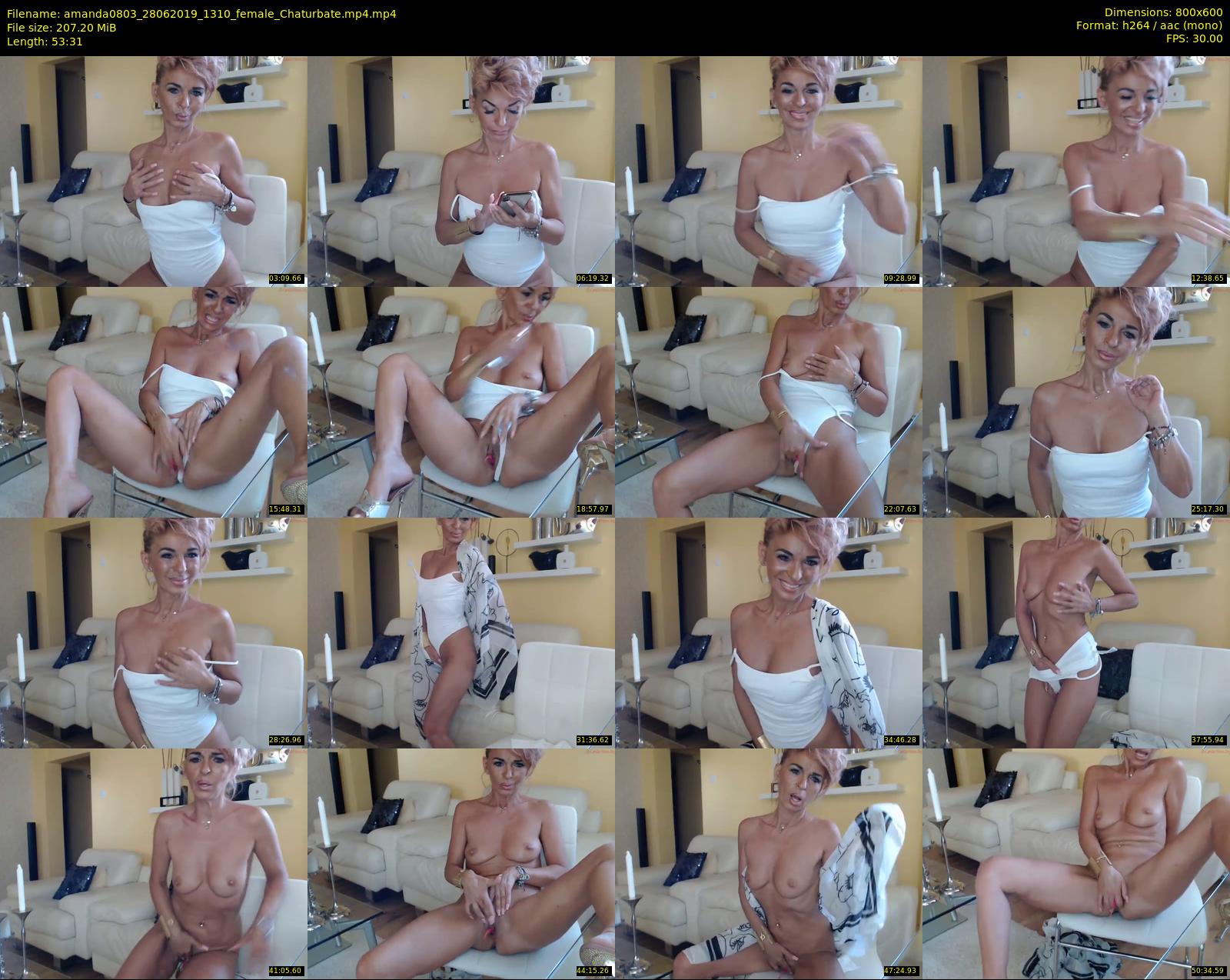 amanda0803 — 54 minute Chaturbate female cam show recording, 480p, Jun 28, 2019