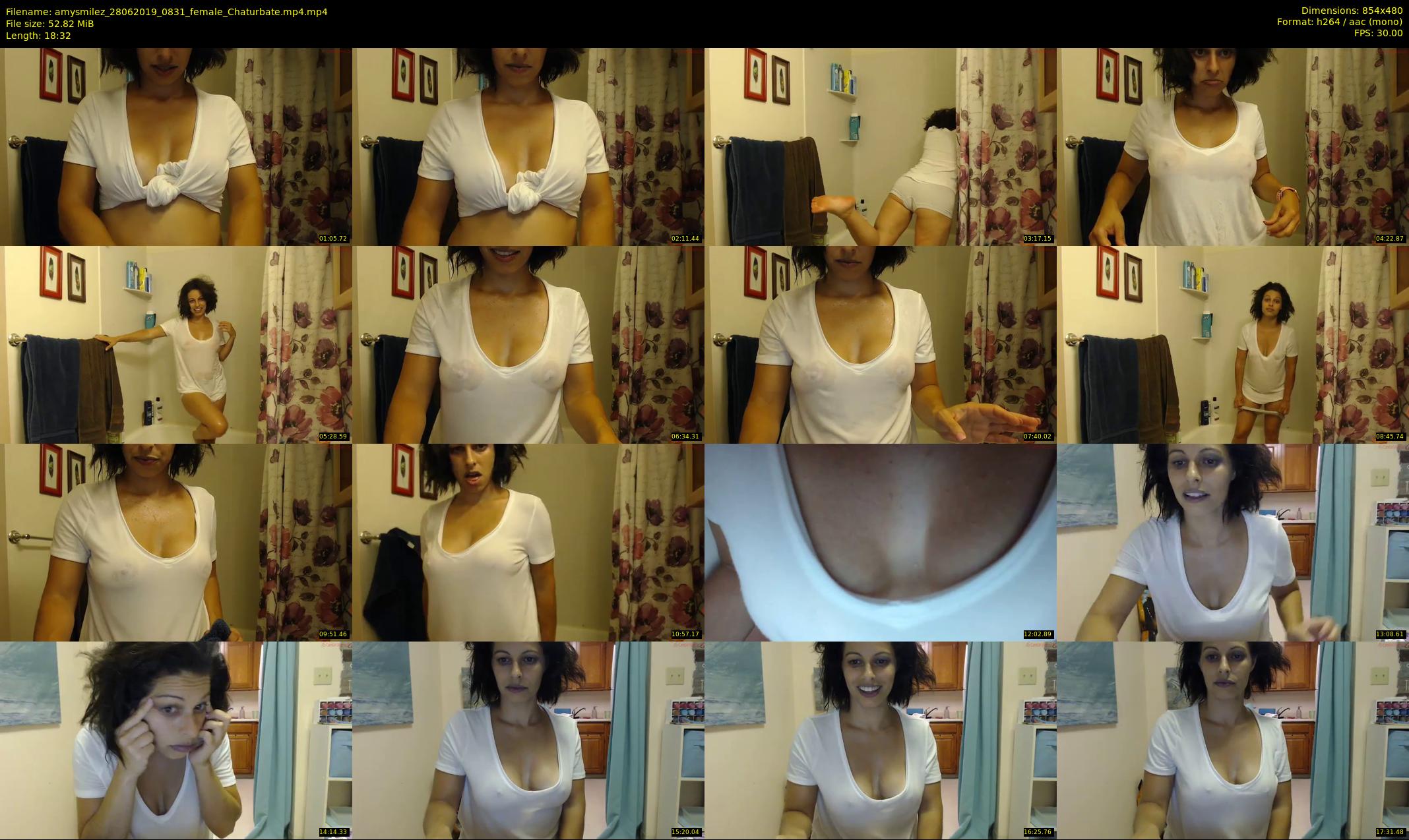 amysmilez — 19 minute Chaturbate female cam show recording, 480p, Jun 28, 2019