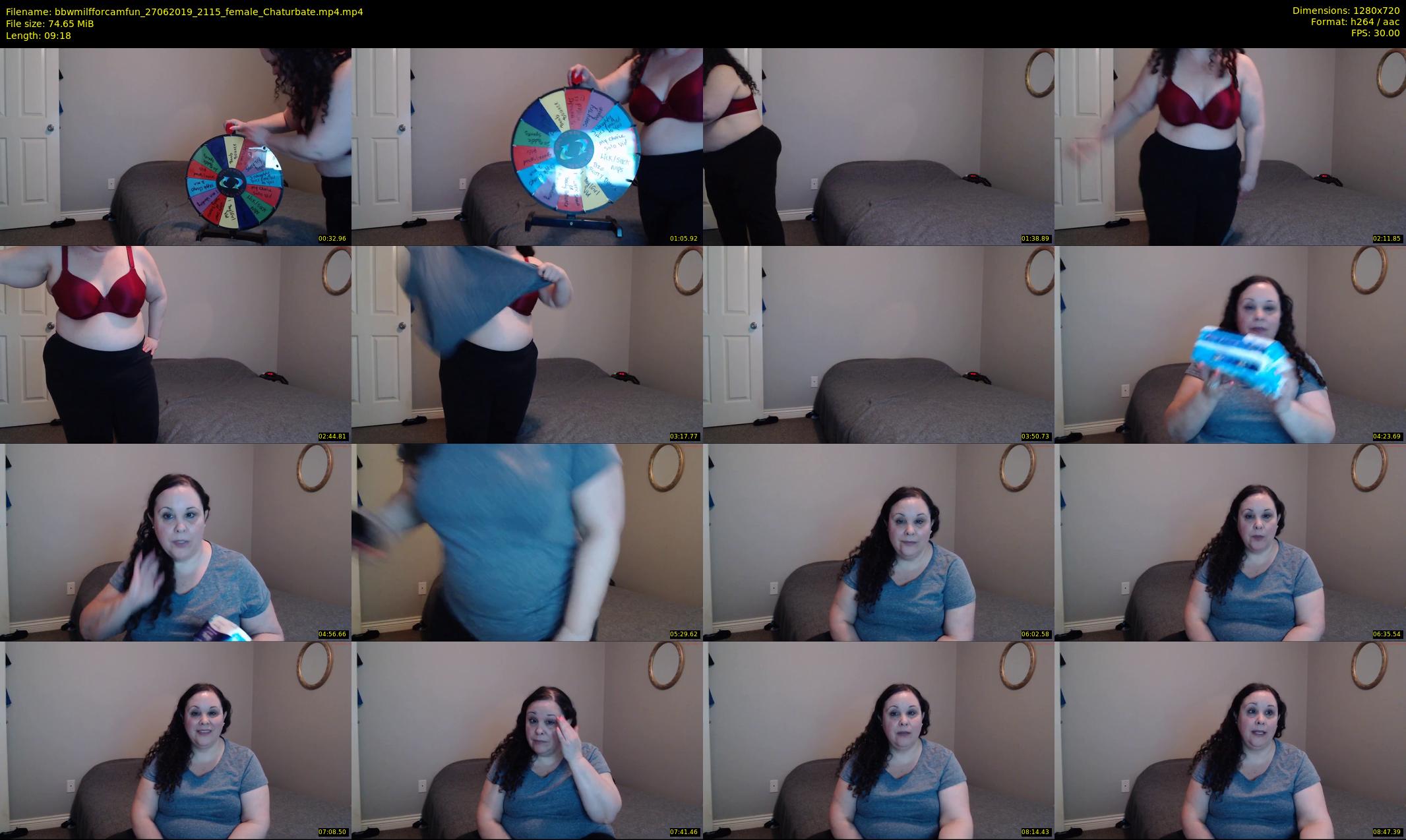 bbwmilfforcamfun — 10 minute Chaturbate female cam show recording, 720p, Jun 27, 2019