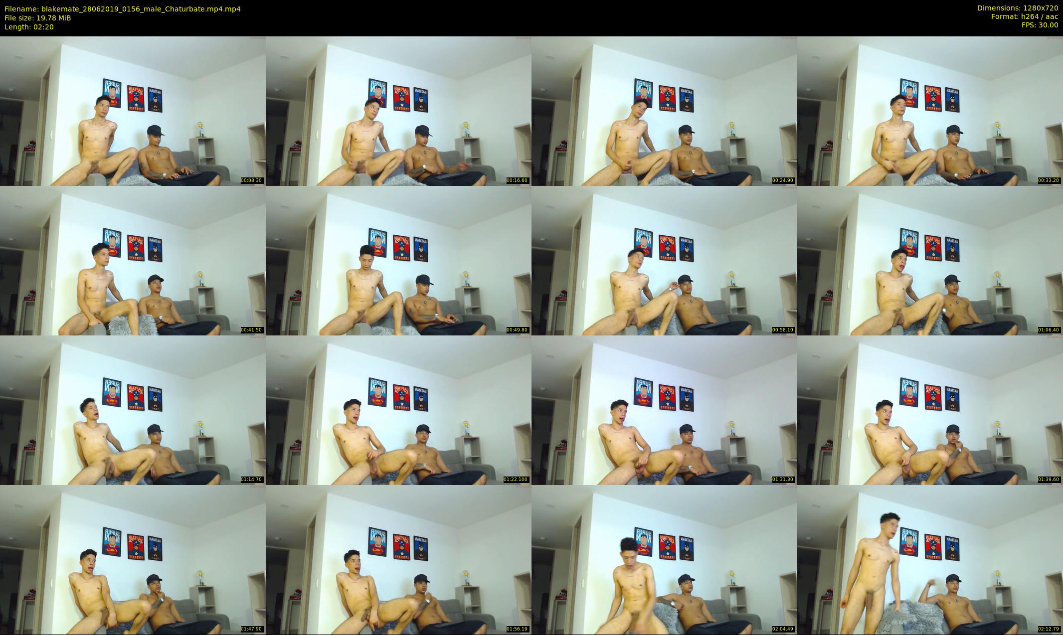 blakemate — 3 minute Chaturbate male cam show recording, 720p, Jun 28, 2019