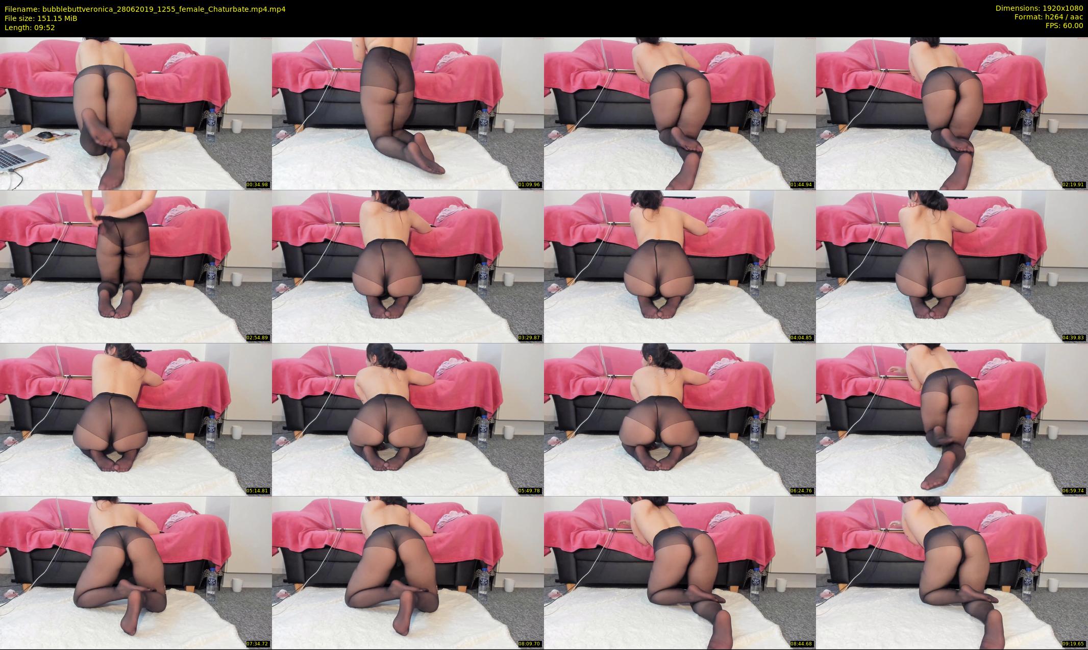 bubblebuttveronica — 10 minute Chaturbate female cam show recording, 1080p, Jun 28, 2019