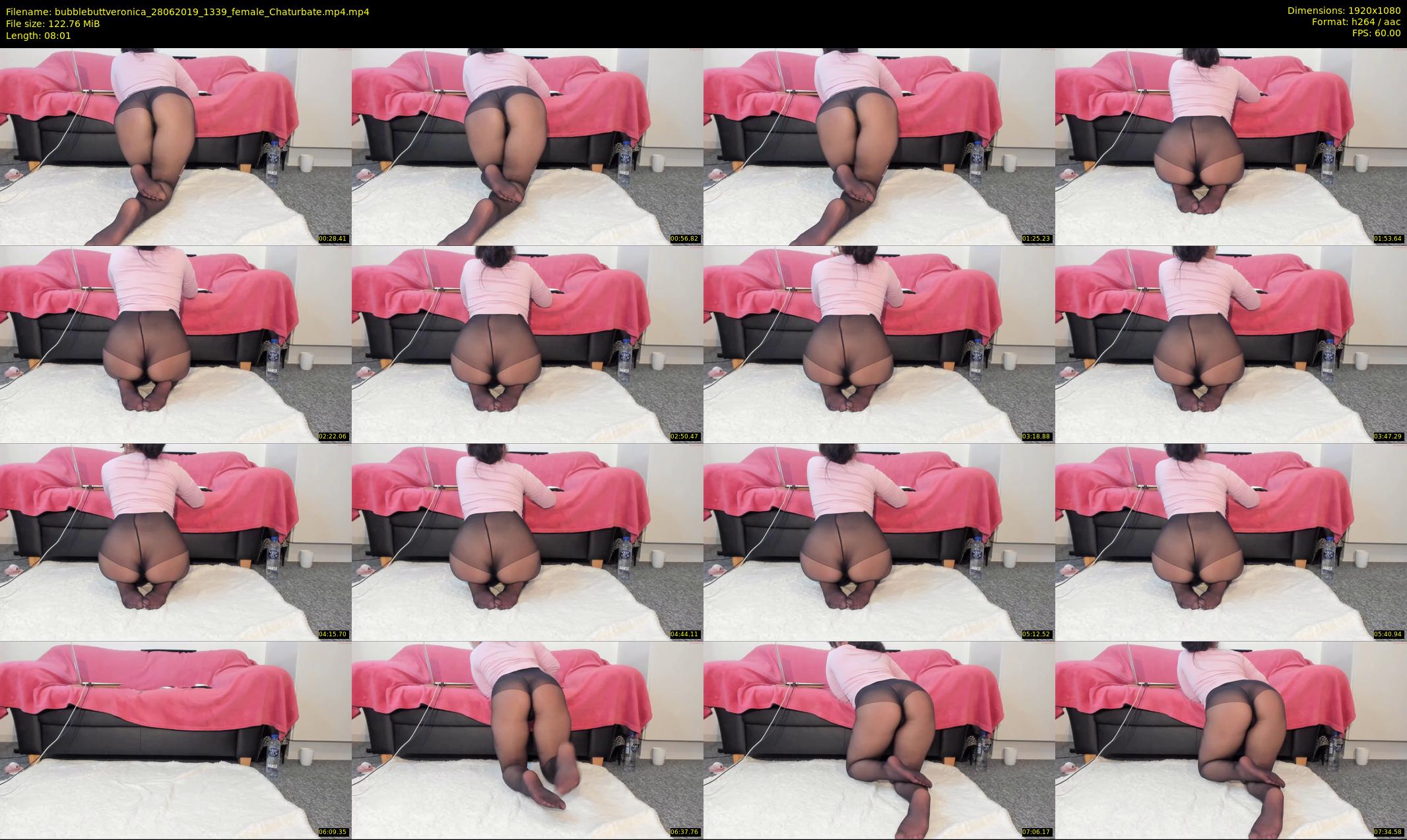 bubblebuttveronica — 9 minute Chaturbate female cam show recording, 1080p, Jun 28, 2019