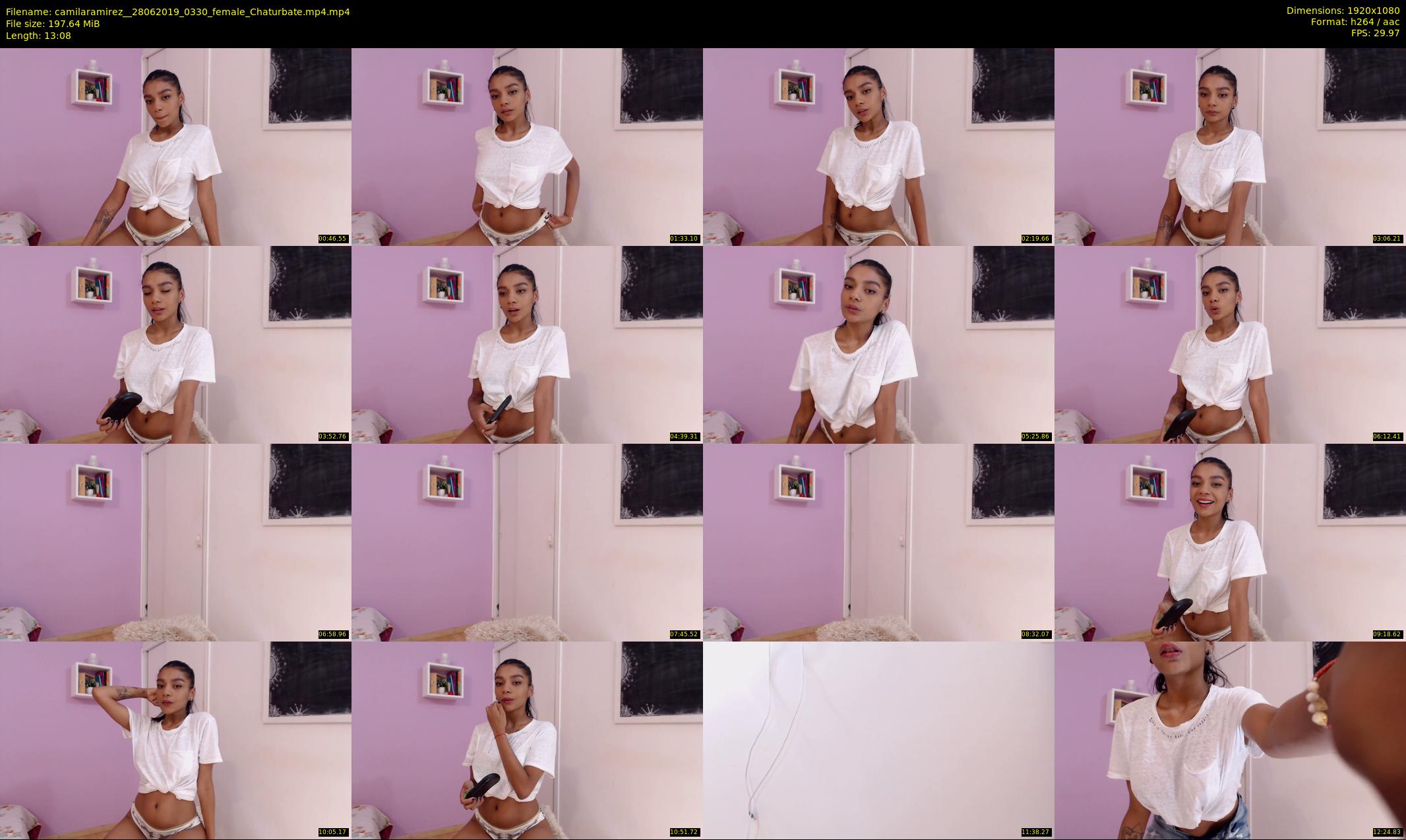 camilaramirez_ — 14 minute Chaturbate female cam show recording, 1080p, Jun 28, 2019