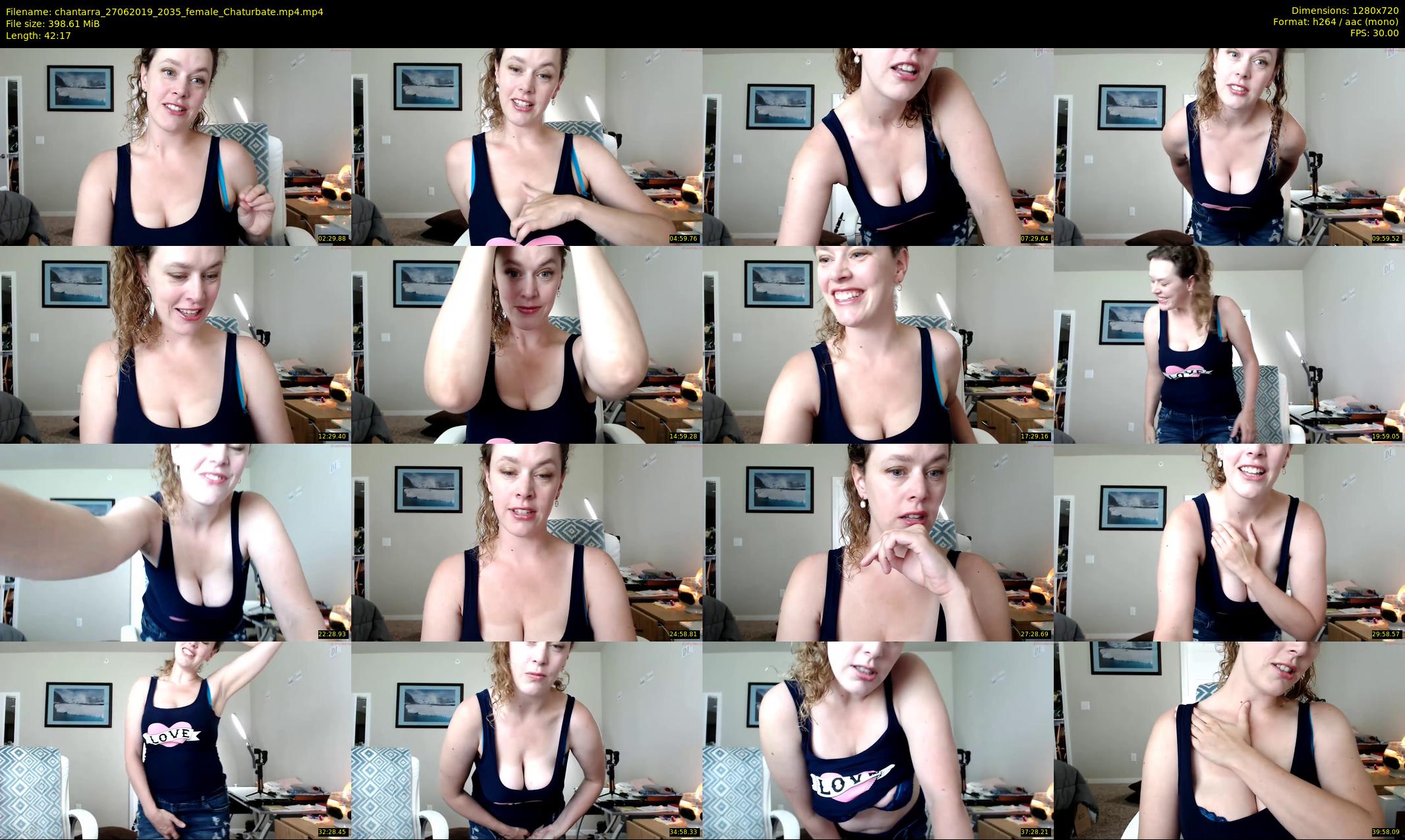 chantarra — 43 minute Chaturbate female cam show recording, 720p, Jun 27, 2019