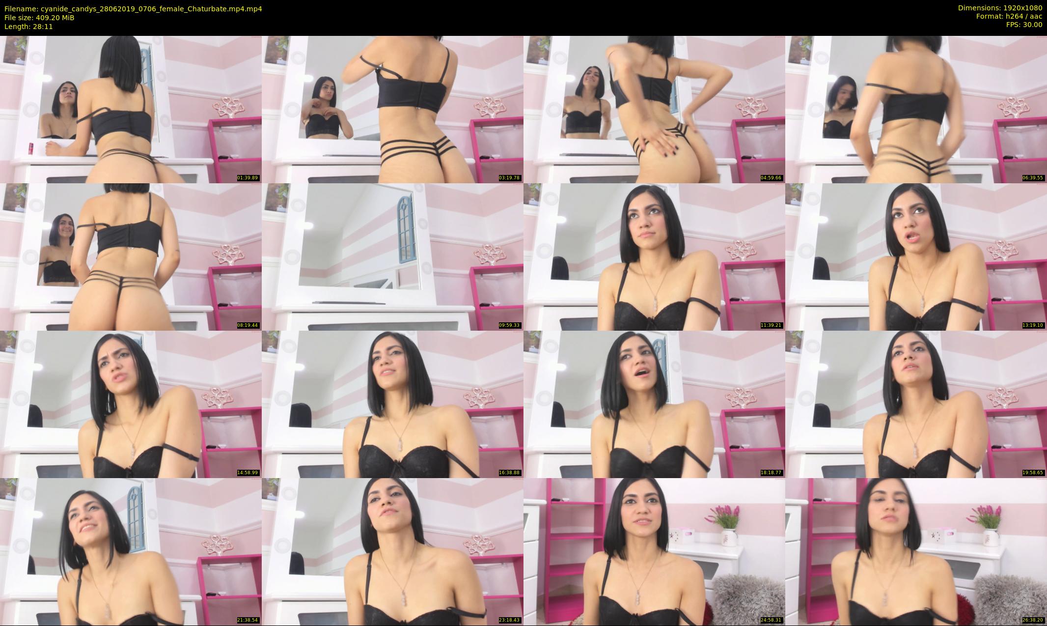 cyanide_candys — 29 minute Chaturbate female cam show recording, 1080p, Jun 28, 2019