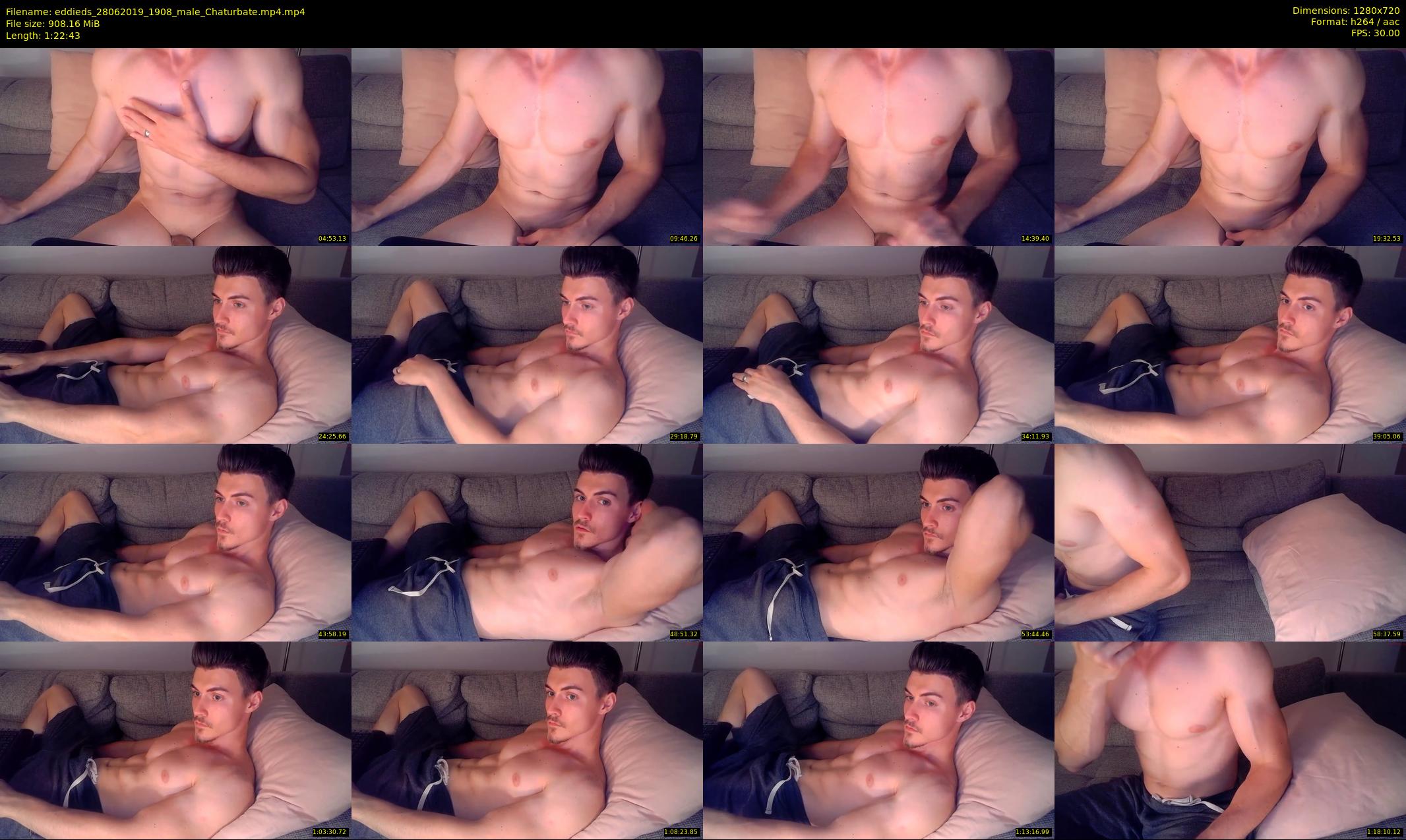 eddieds — 83 minute Chaturbate male cam show recording, 720p, Jun 28, 2019