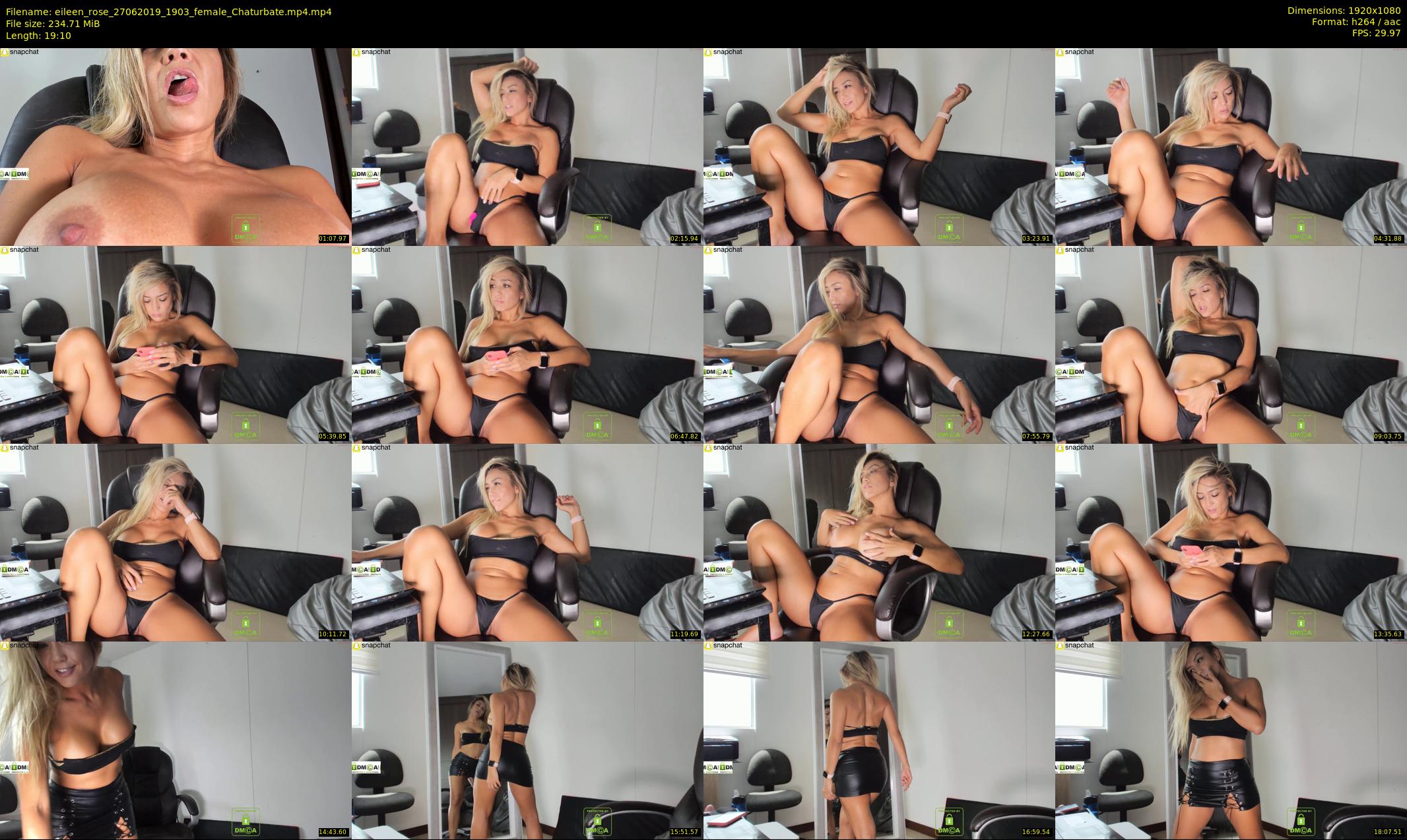 eileen_rose — 20 minute Chaturbate female cam show recording, 1080p, Jun 27, 2019