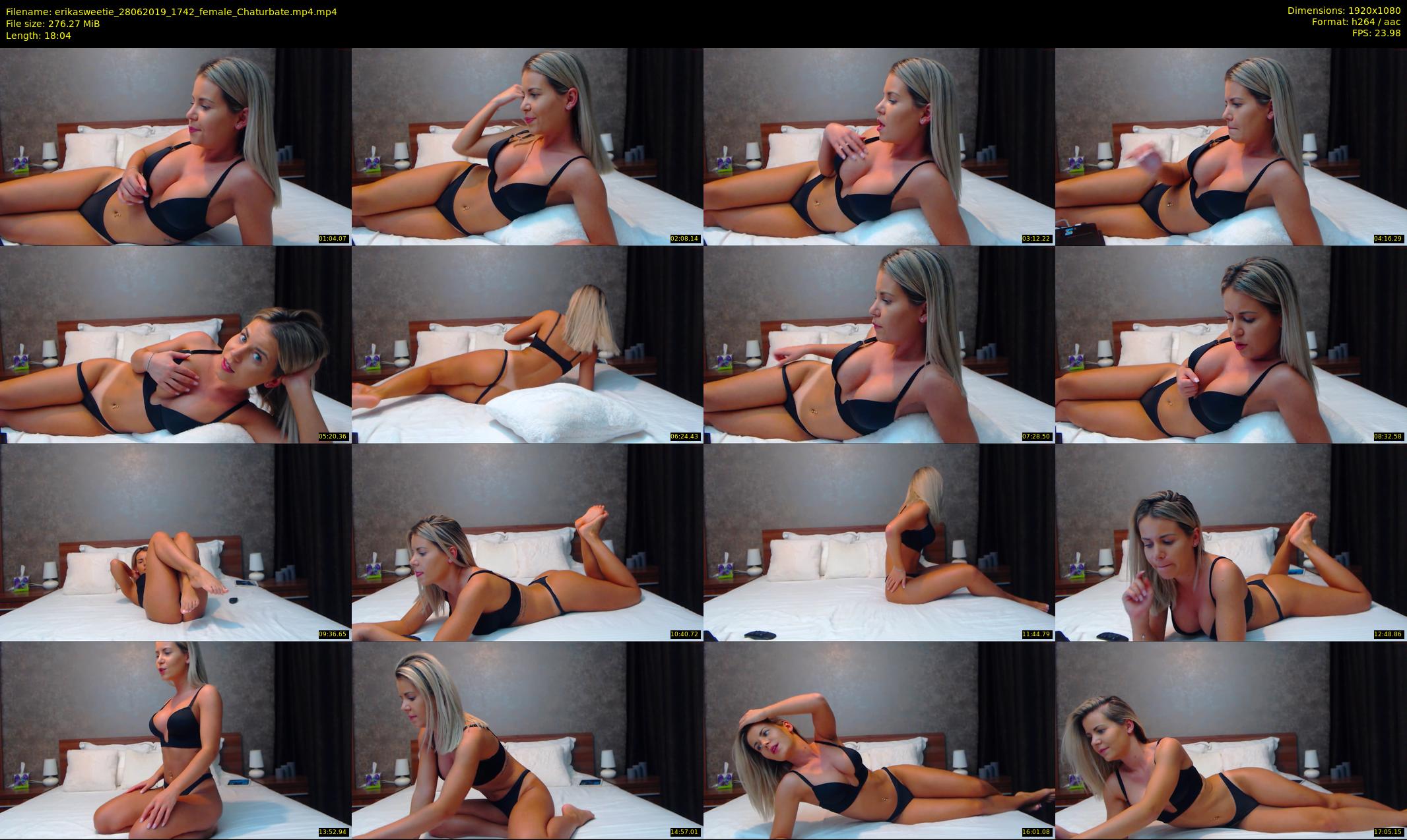 erikasweetie — 19 minute Chaturbate female cam show recording, 1080p, Jun 28, 2019