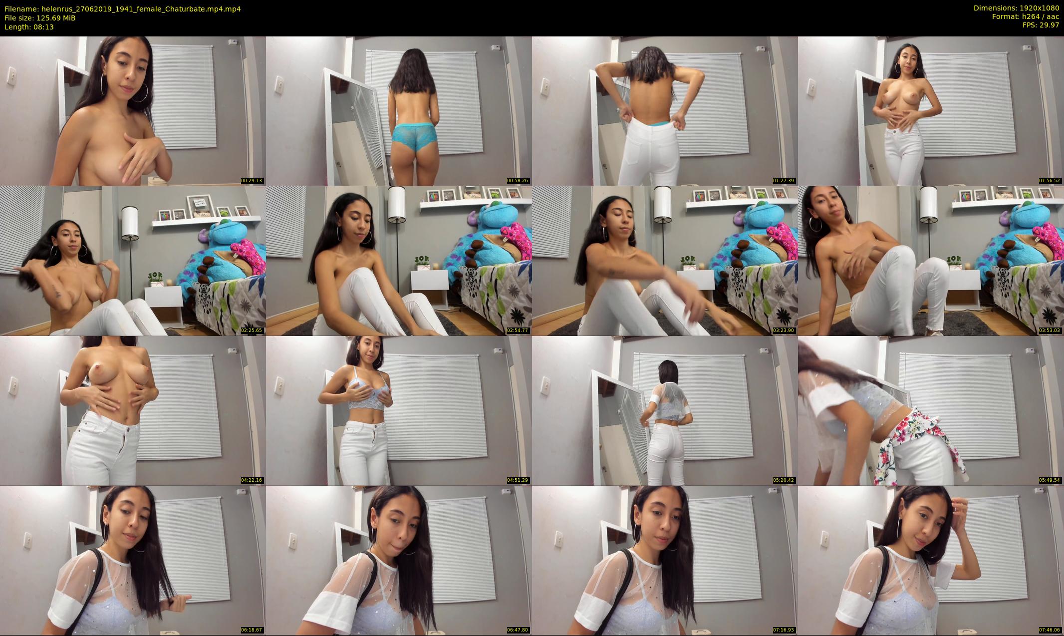 helenrus — 9 minute Chaturbate female cam show recording, 1080p, Jun 27, 2019