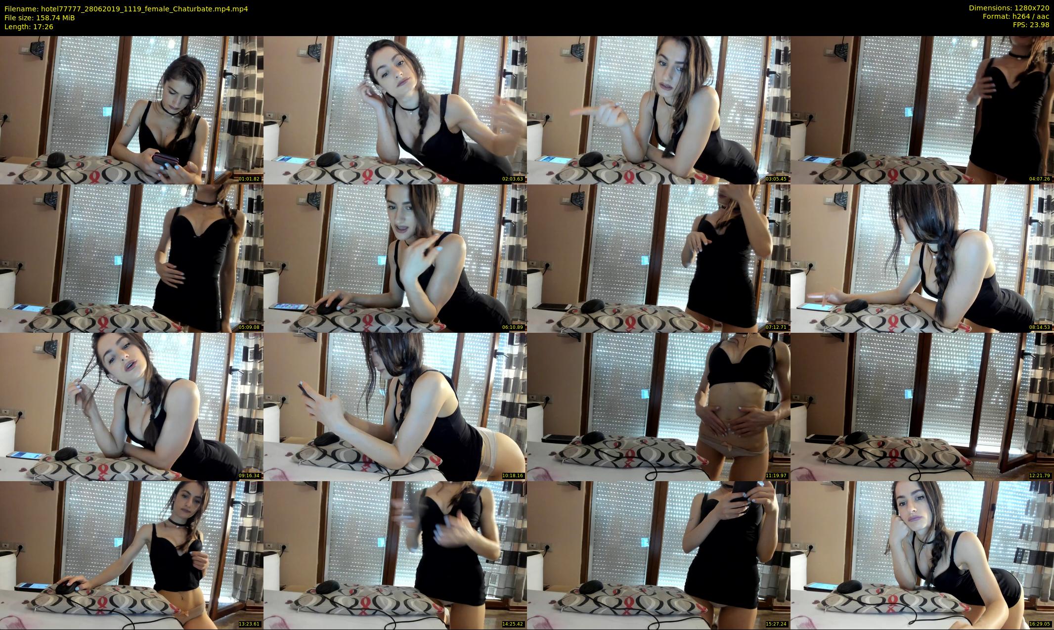 hotel77777 — 18 minute Chaturbate female cam show recording, 720p, Jun 28, 2019