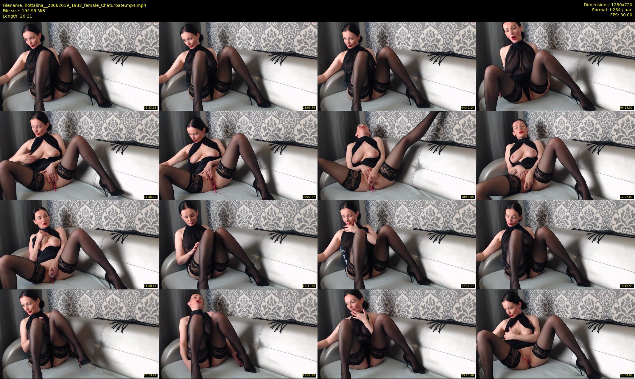 hottalina_ — 27 minute Chaturbate female cam show recording, 720p, Jun 28, 2019