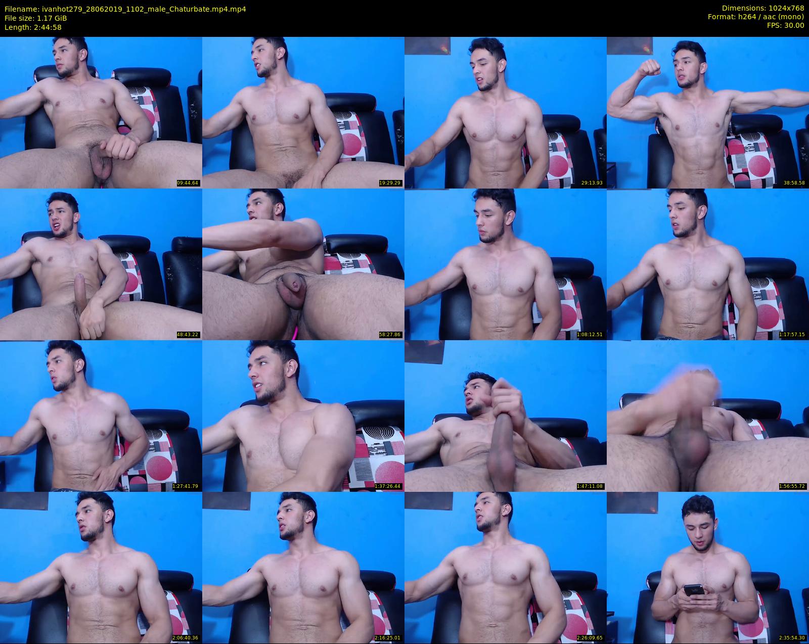 ivanhot279 — 165 minute Chaturbate male cam show recording, 720p, Jun 28, 2019