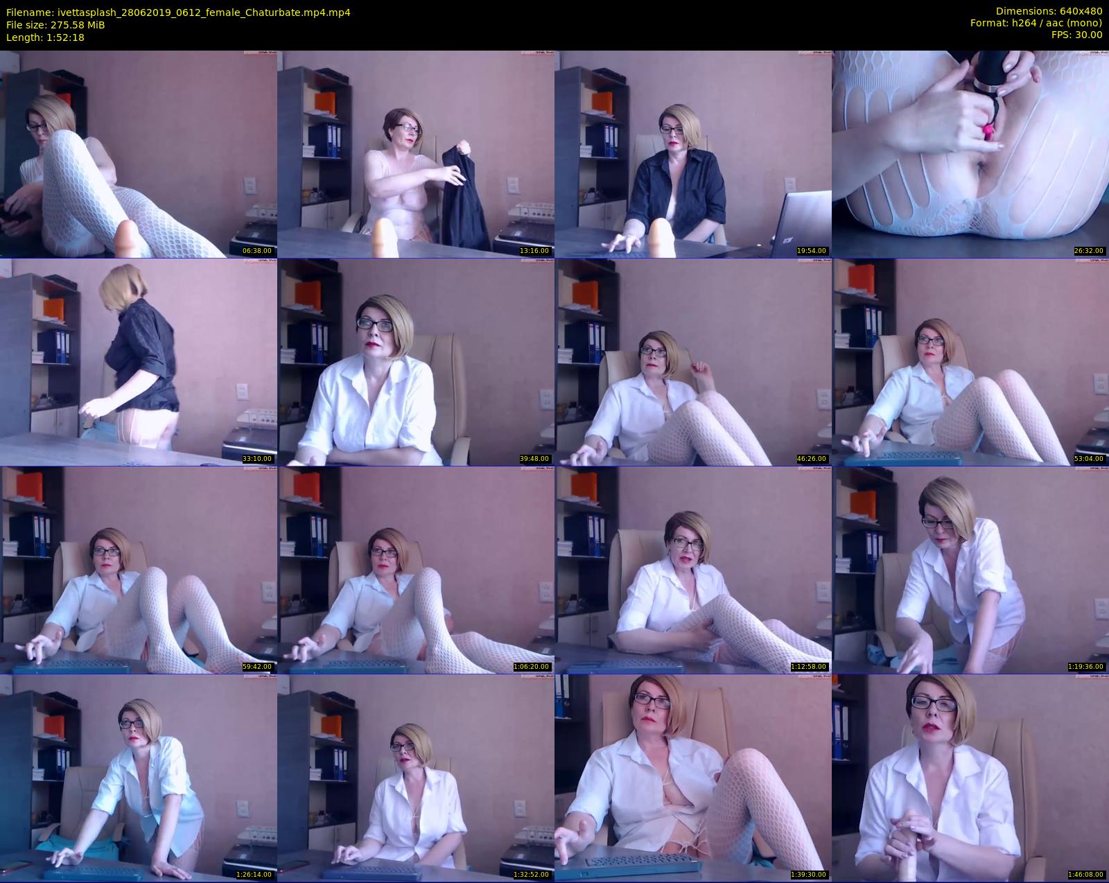 ivettasplash — 113 minute Chaturbate female cam show recording, 480p, Jun 28, 2019