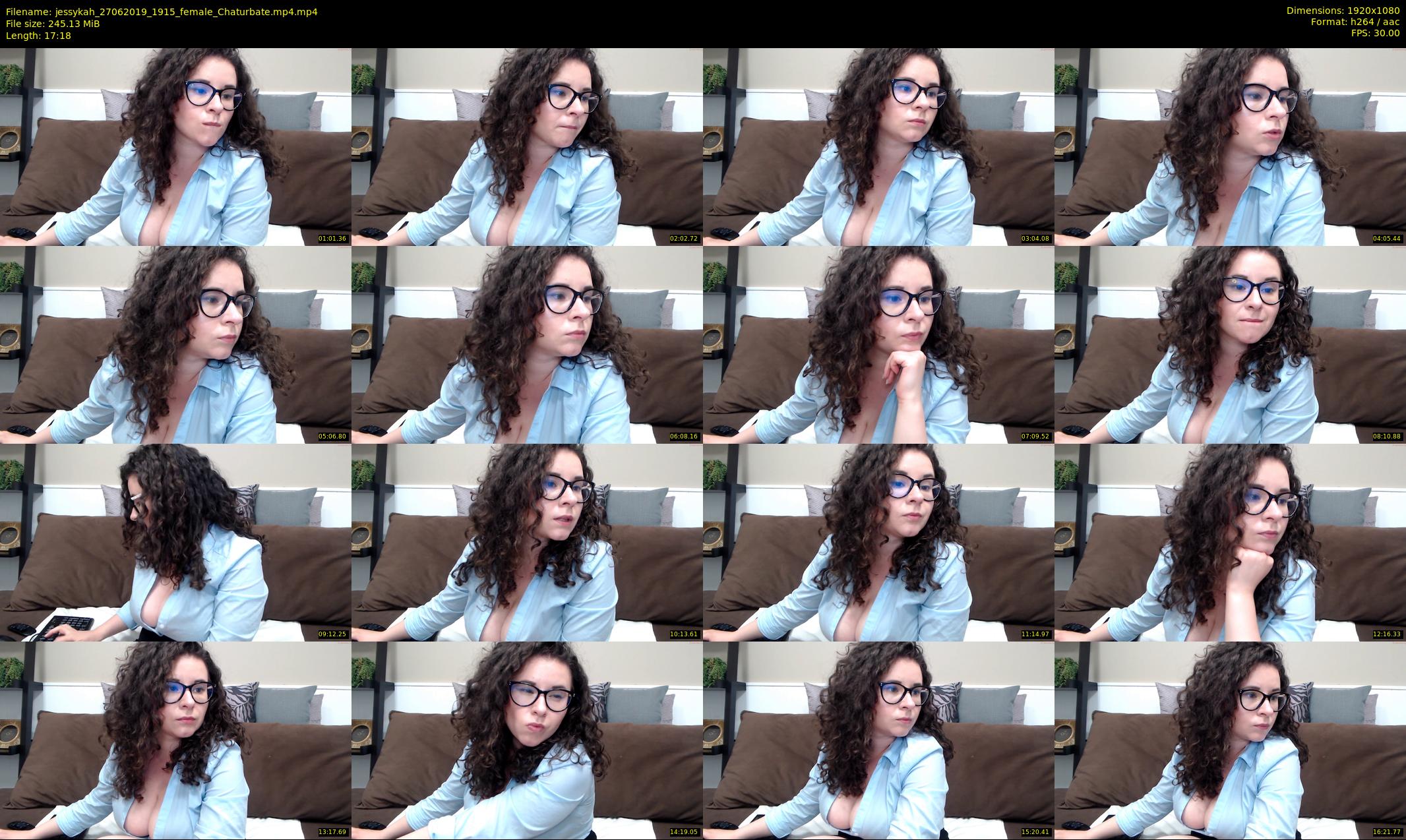 jessykah — 18 minute Chaturbate female cam show recording, 1080p, Jun 27, 2019