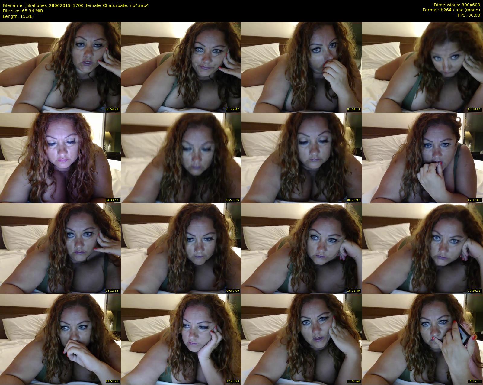 julialiones — 16 minute Chaturbate female cam show recording, 480p, Jun 28, 2019