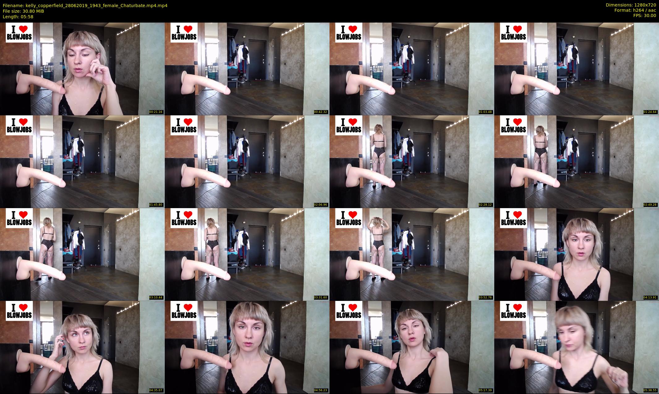 kelly_copperfield — 6 minute Chaturbate female cam show recording, 720p, Jun 28, 2019