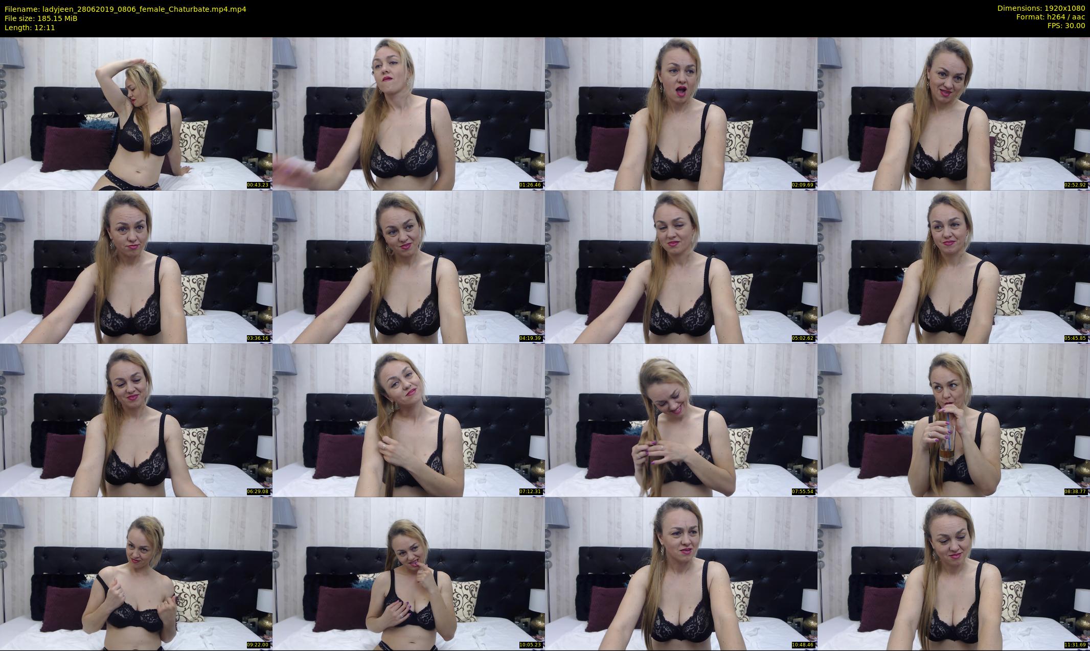 ladyjeen — 13 minute Chaturbate female cam show recording, 1080p, Jun 28, 2019