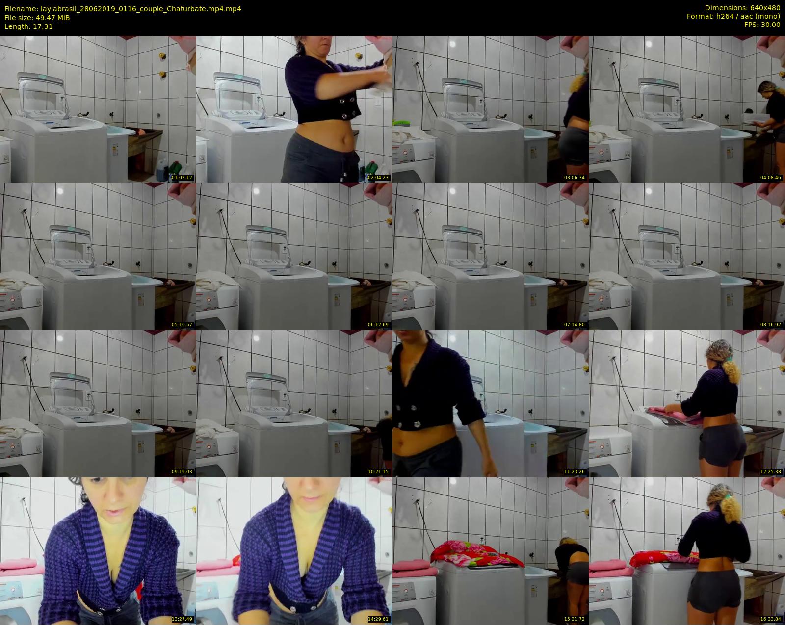 laylabrasil — 18 minute Chaturbate female cam show recording, 480p, Jun 28, 2019