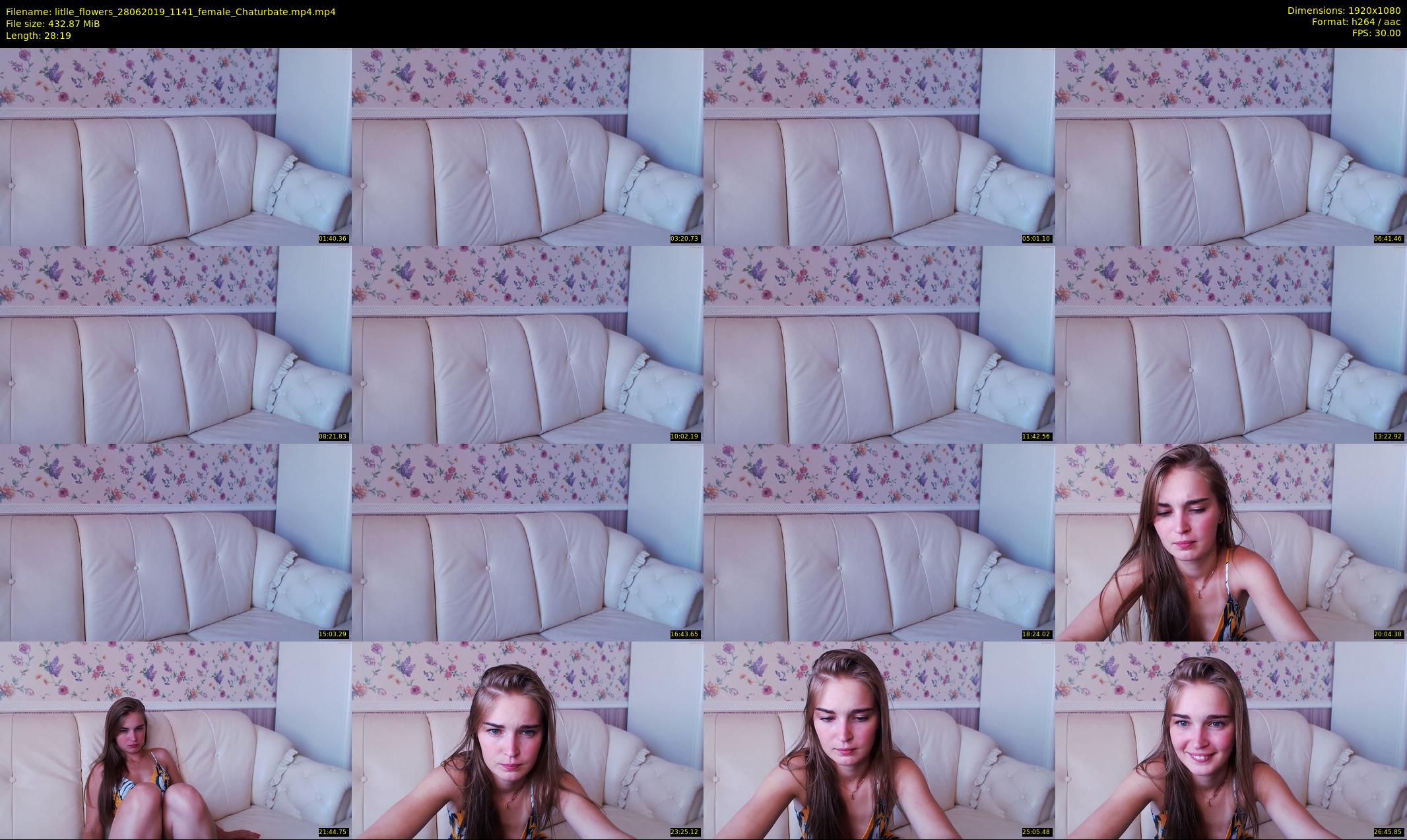 litlle_flowers — 29 minute Chaturbate female cam show recording, 1080p, Jun 28, 2019