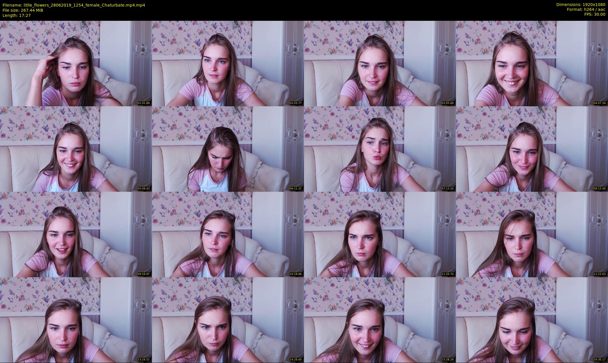 litlle_flowers — 18 minute Chaturbate female cam show recording, 1080p, Jun 28, 2019