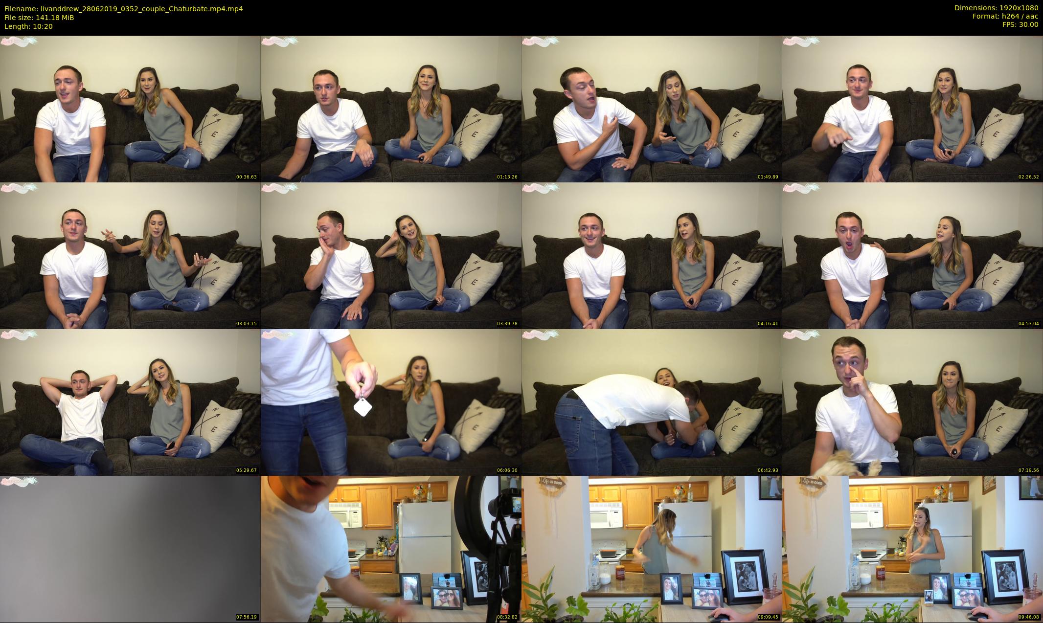 livanddrew — 11 minute Chaturbate couple cam show recording, 1080p, Jun 28, 2019
