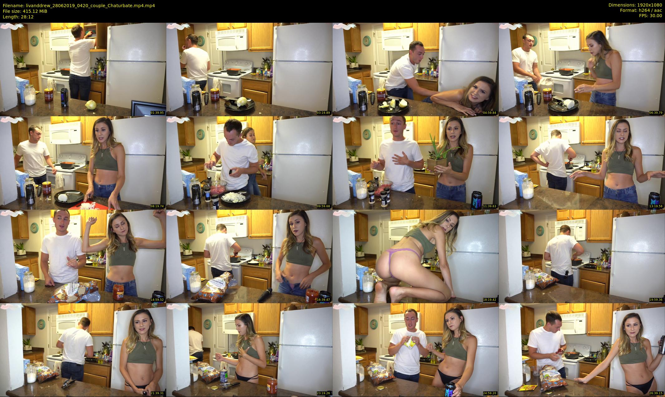 livanddrew — 29 minute Chaturbate couple cam show recording, 1080p, Jun 28, 2019
