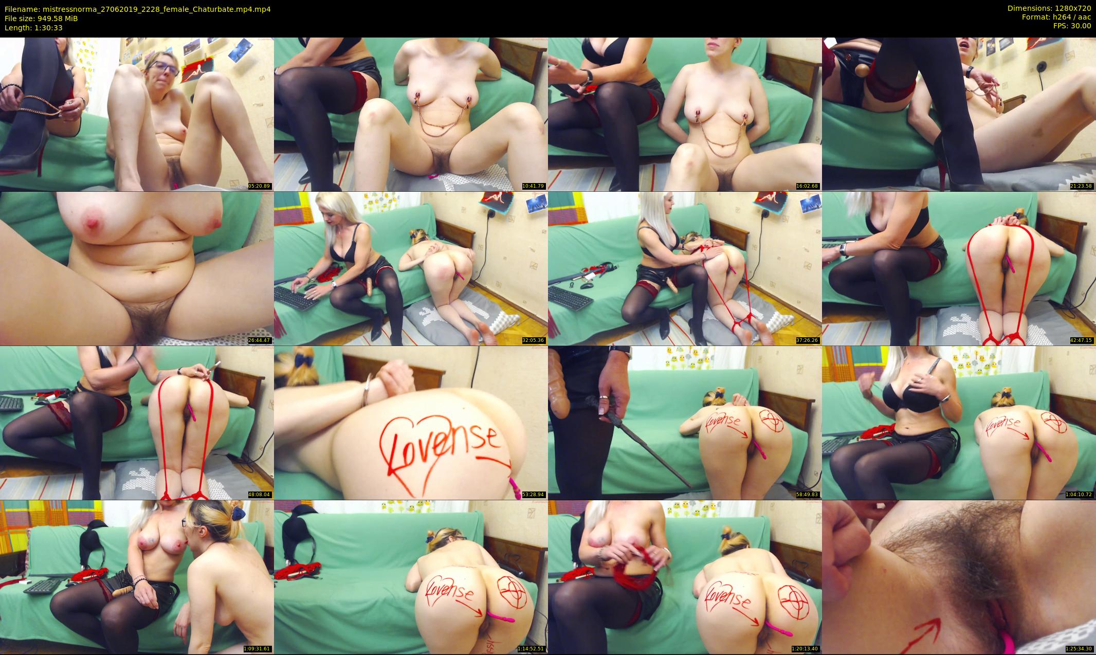 mistressnorma — 91 minute Chaturbate female cam show recording, 720p, Jun 27, 2019