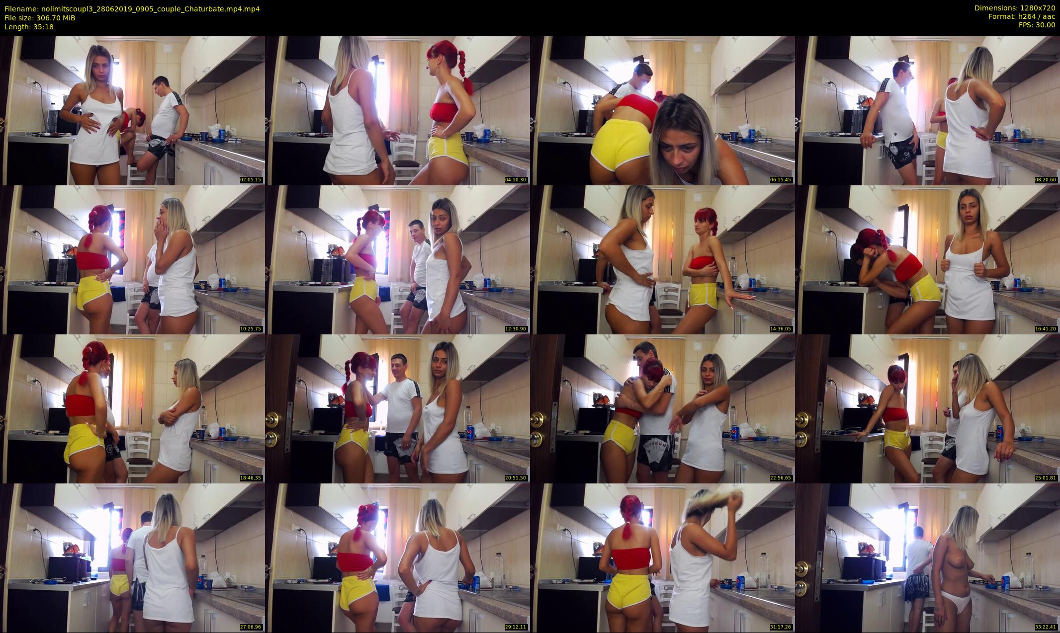 nolimitscoupl3 — 36 minute Chaturbate couple cam show recording, 720p, Jun 28, 2019