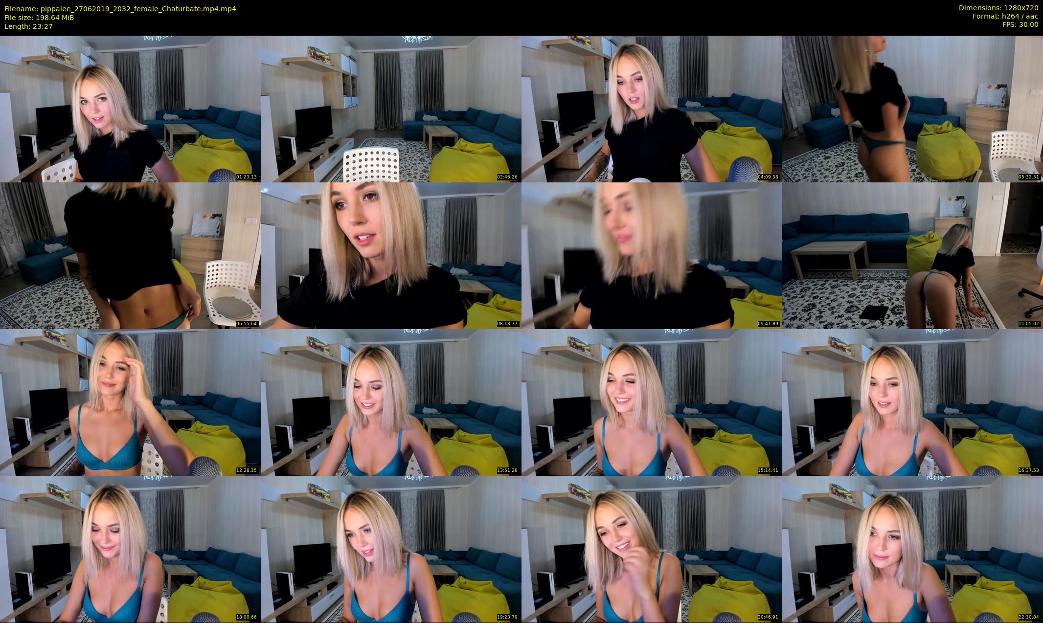 pippalee — 24 minute Chaturbate female cam show recording, 720p, Jun 27, 2019