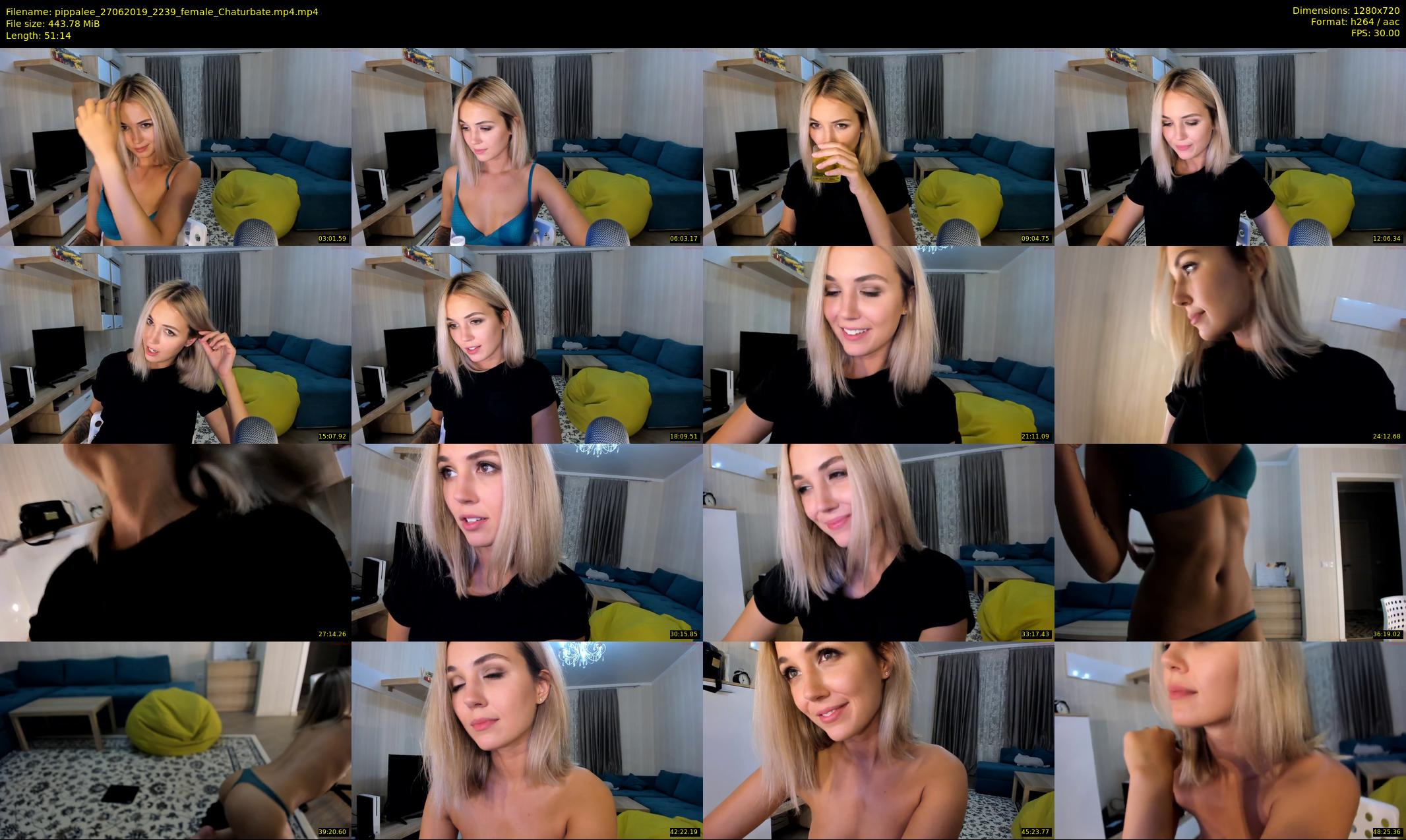 pippalee — 52 minute Chaturbate female cam show recording, 720p, Jun 27, 2019