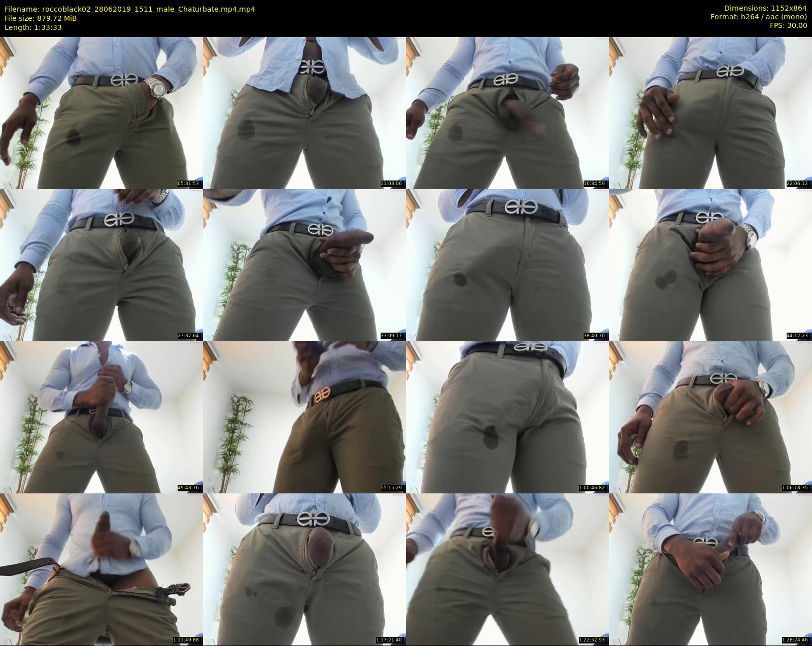 roccoblack02 — 94 minute Chaturbate male cam show recording, 720p, Jun 28, 2019
