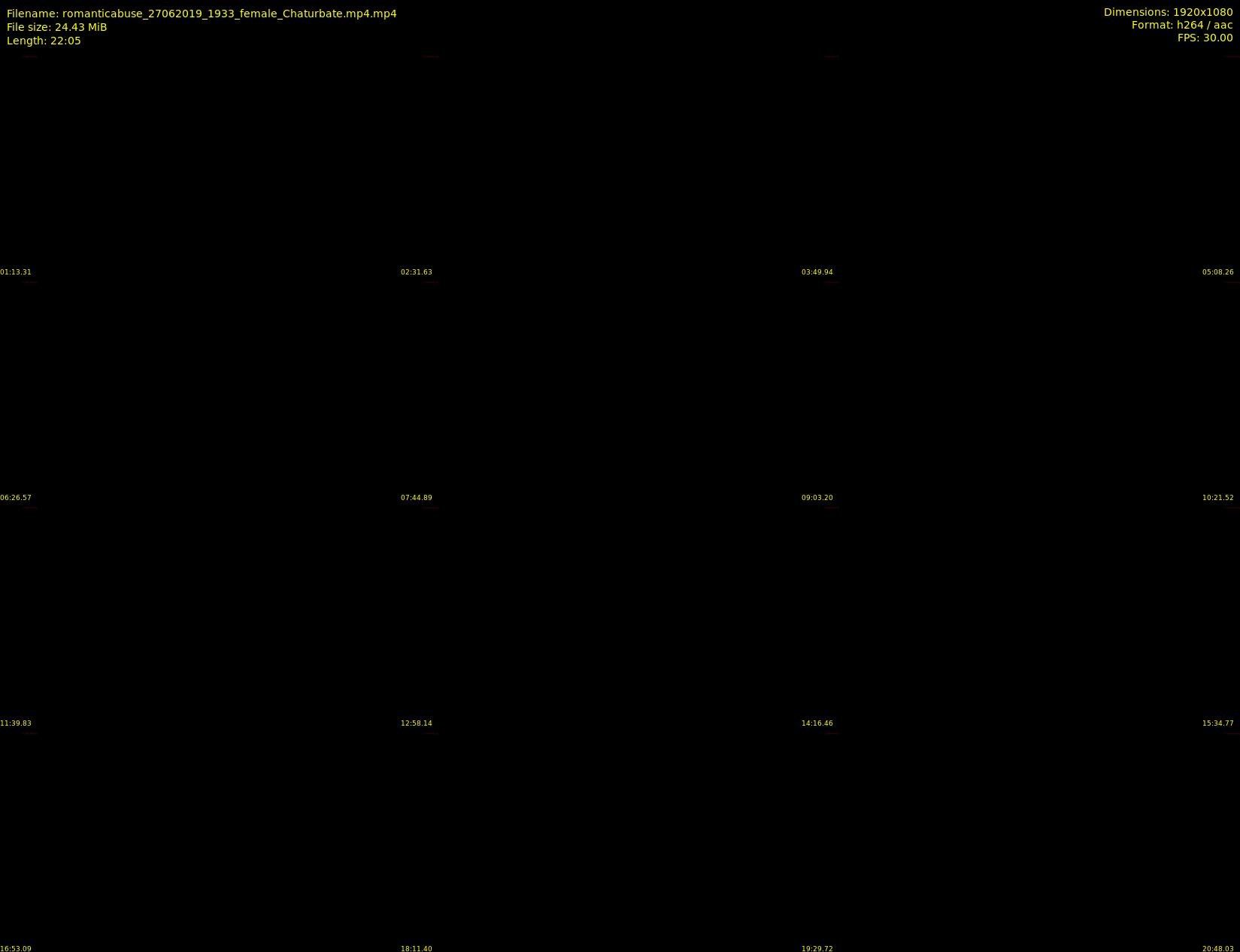romanticabuse — 23 minute Chaturbate female cam show recording, 1080p, Jun 27, 2019