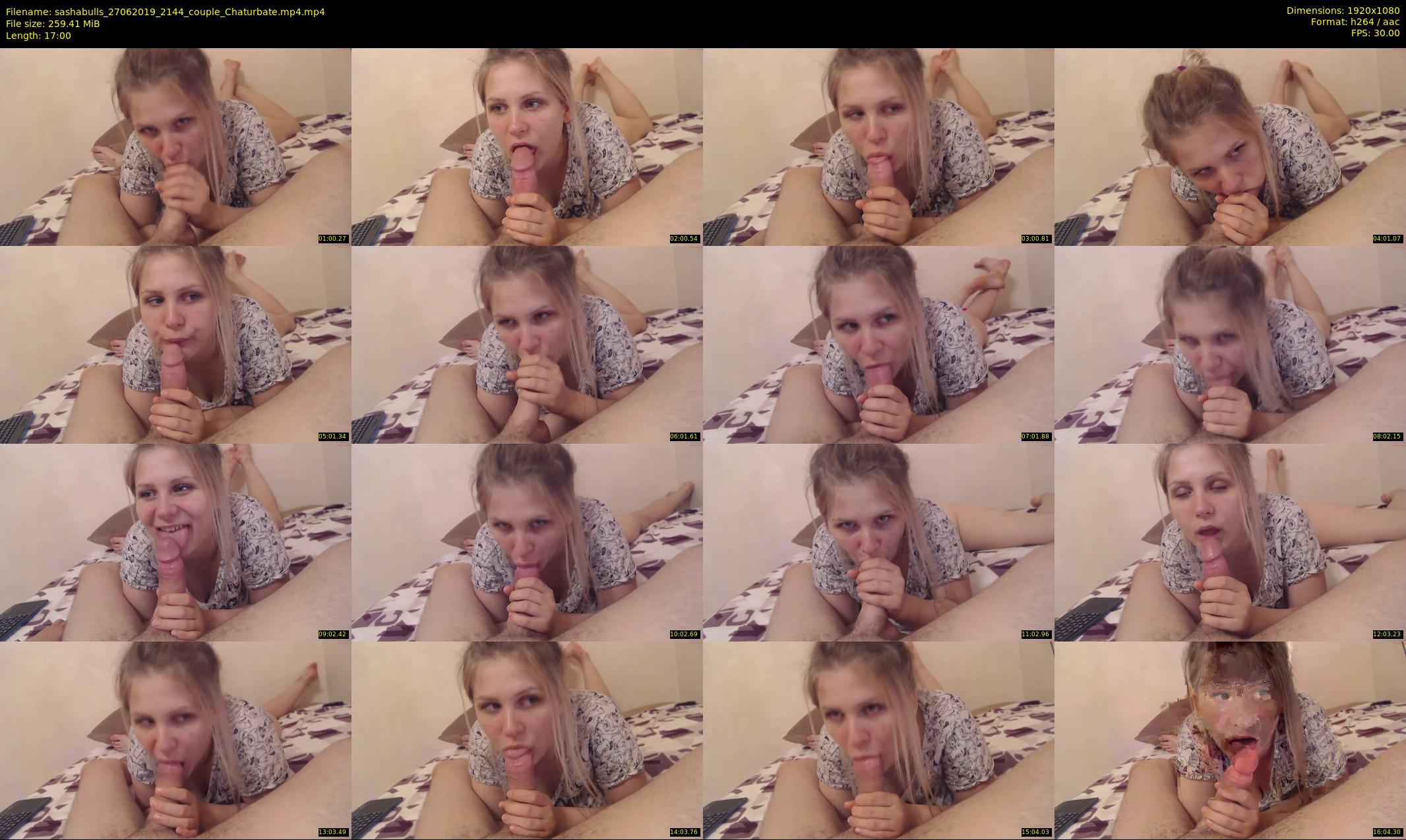 sashabulls — 17 minute Chaturbate couple cam show recording, 1080p, Jun 27, 2019