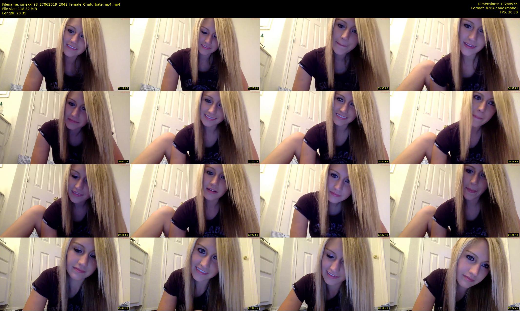 smexxii93 — 21 minute Chaturbate female cam show recording, 480p, Jun 27, 2019